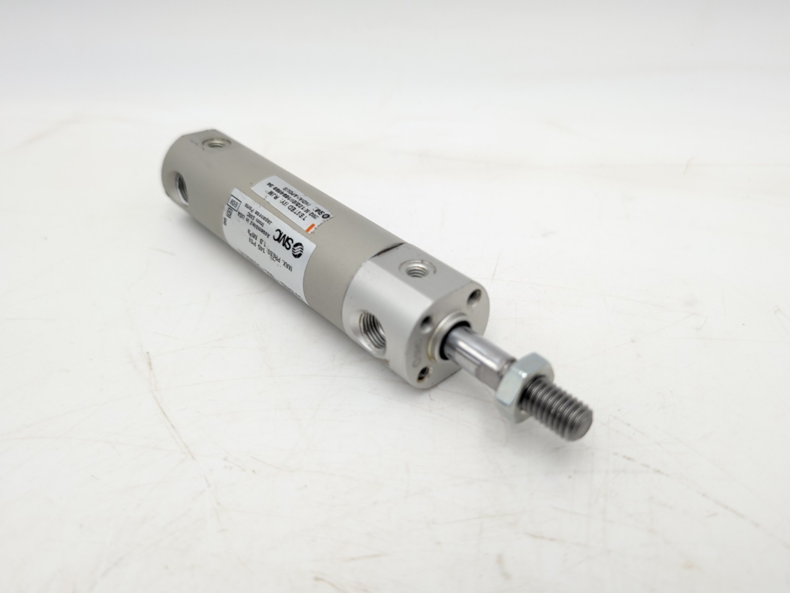 SMC CG1BN20-13SZ-DUW02141 20mm bore, 13mm stroke, spring return Used