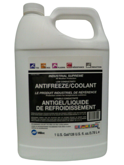 Miller 043810 Low Conductivity Antifreeze Coolant for TIG Miller 043810 Low Conductivity Antifreeze Coolant for TIG