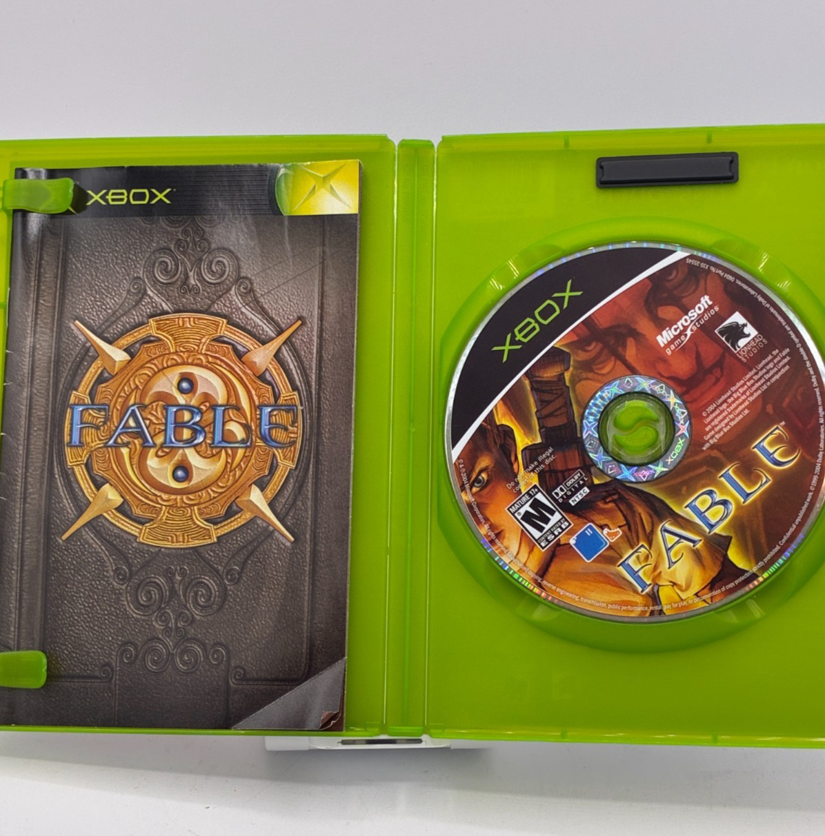 Fable Xbox Complete CIB with Manual Authentic Fable Xbox Complete CIB with Manual Authentic
