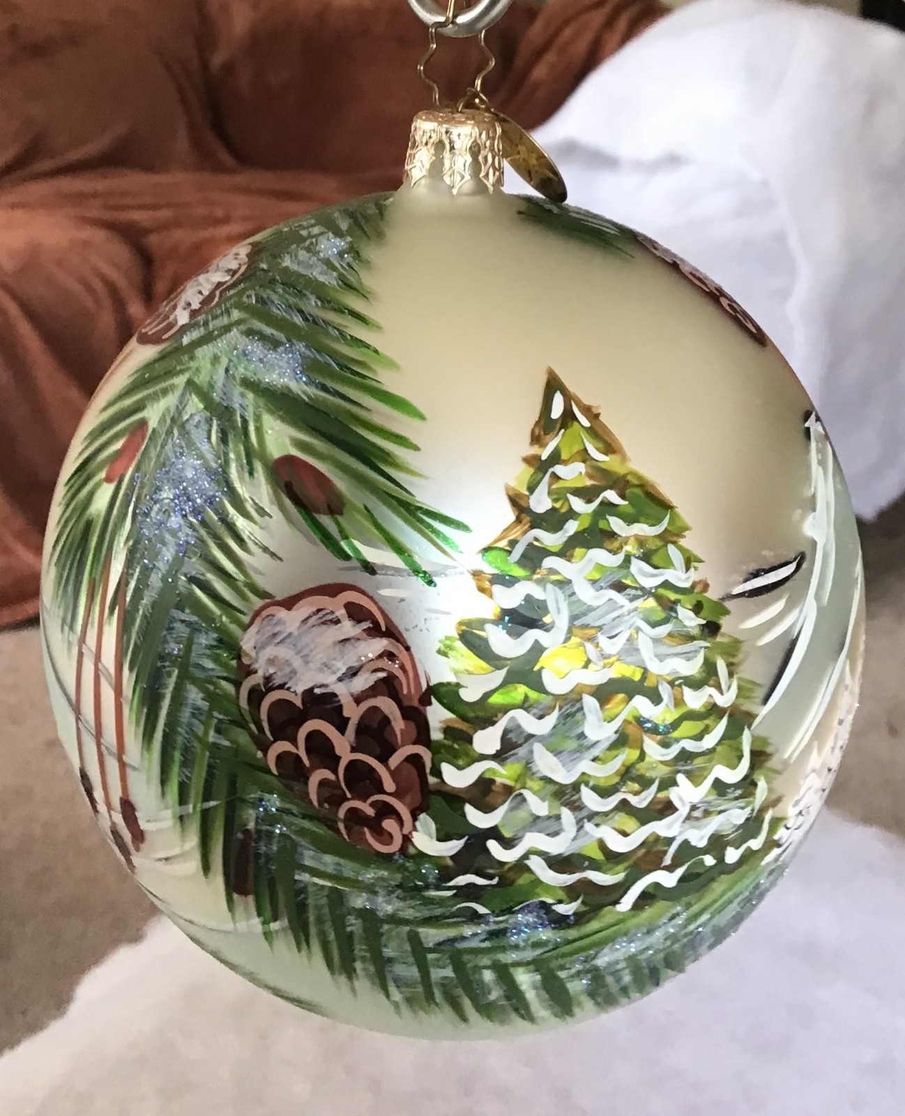 Christopher Radko Rare 2005 Pine Horizons Christmas Ornament #1012305 Pristine
