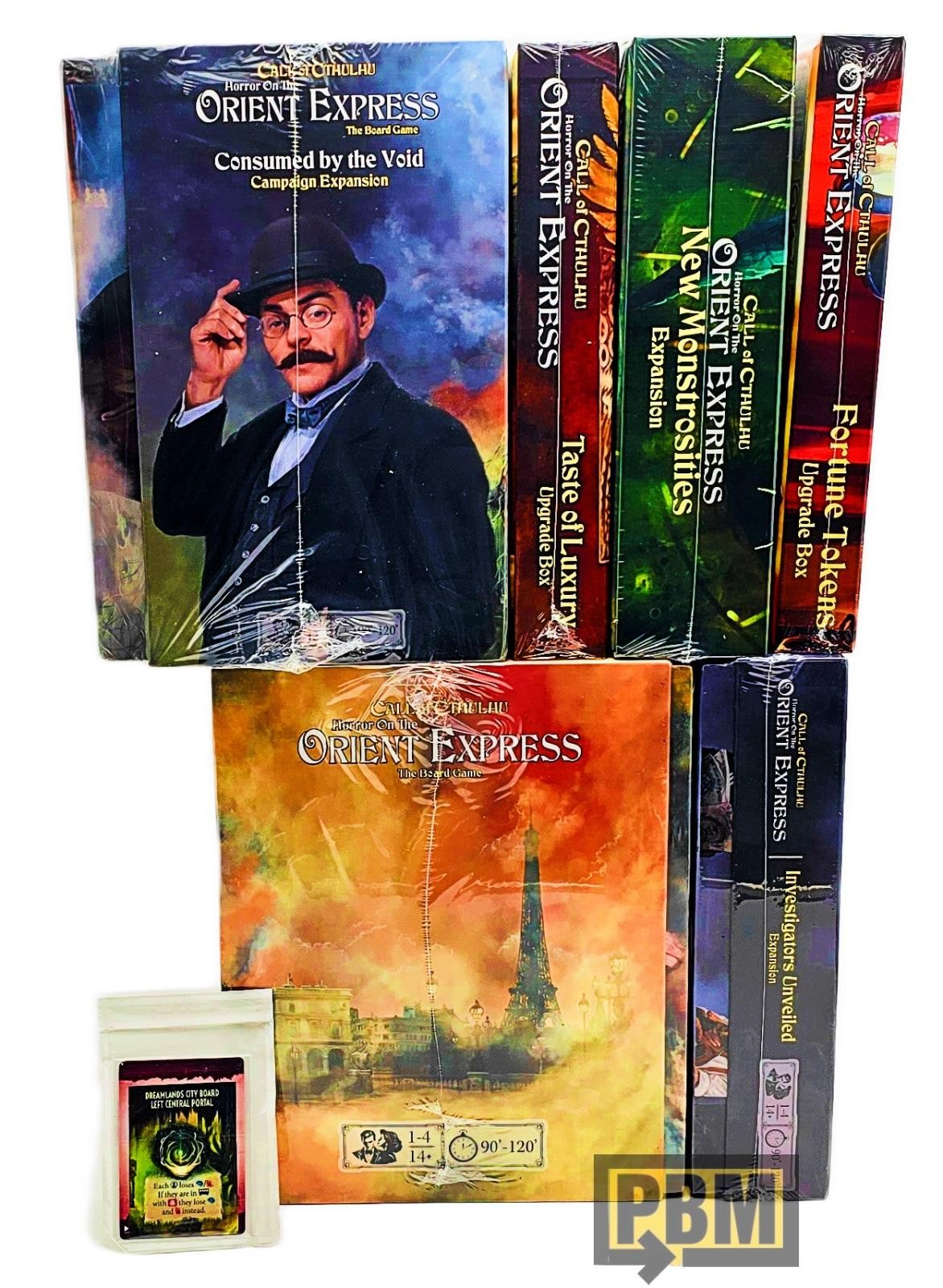 Horror on the Orient Express All-Inclusive Golden Pass by Chaosium - SEALED