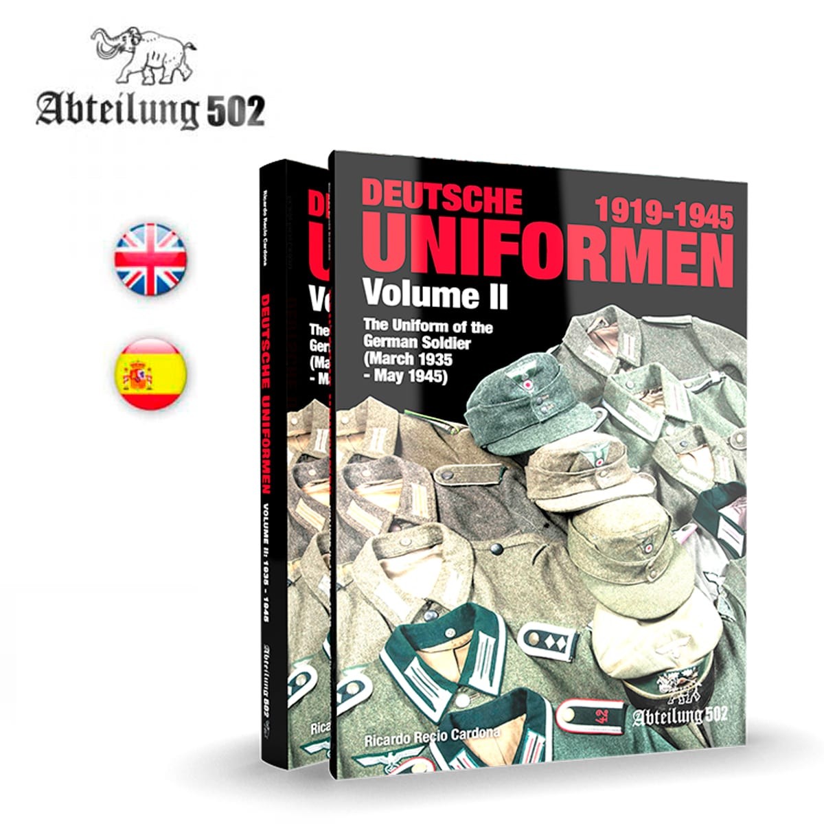 Abteilung502 Deutsche Uniformen (1919-1945) Vol 2 - Spanish [Sale ends when item