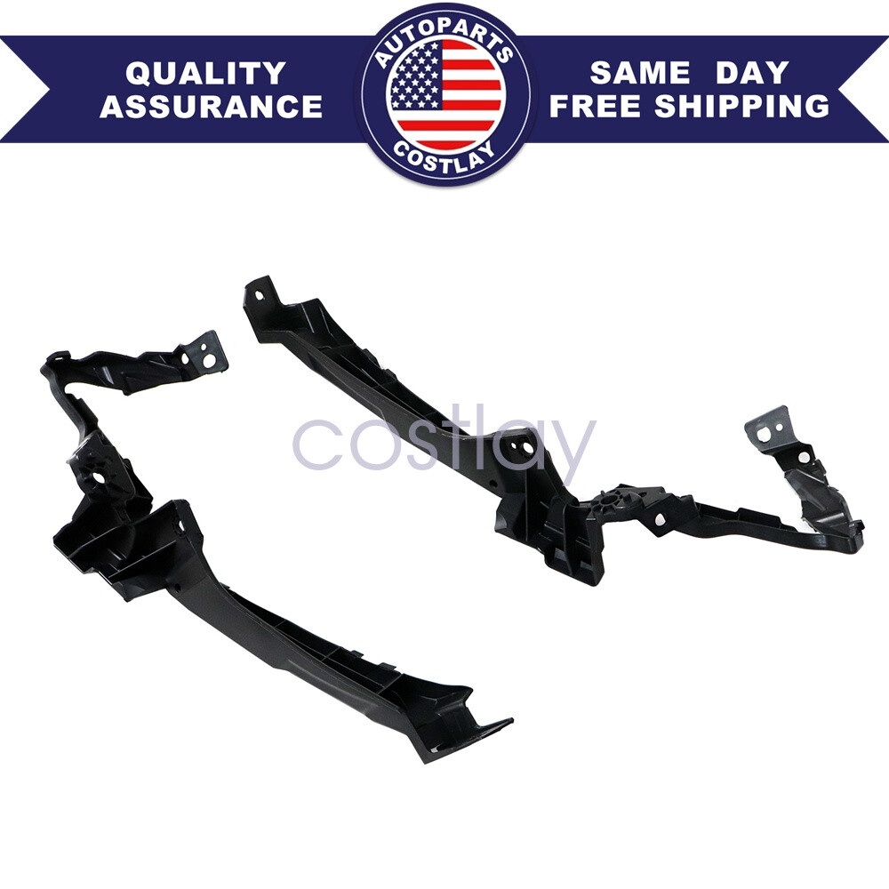 FIT Honda Fit 2018-2020 Front L+R Bumper Headlight Retainer Brackets Support