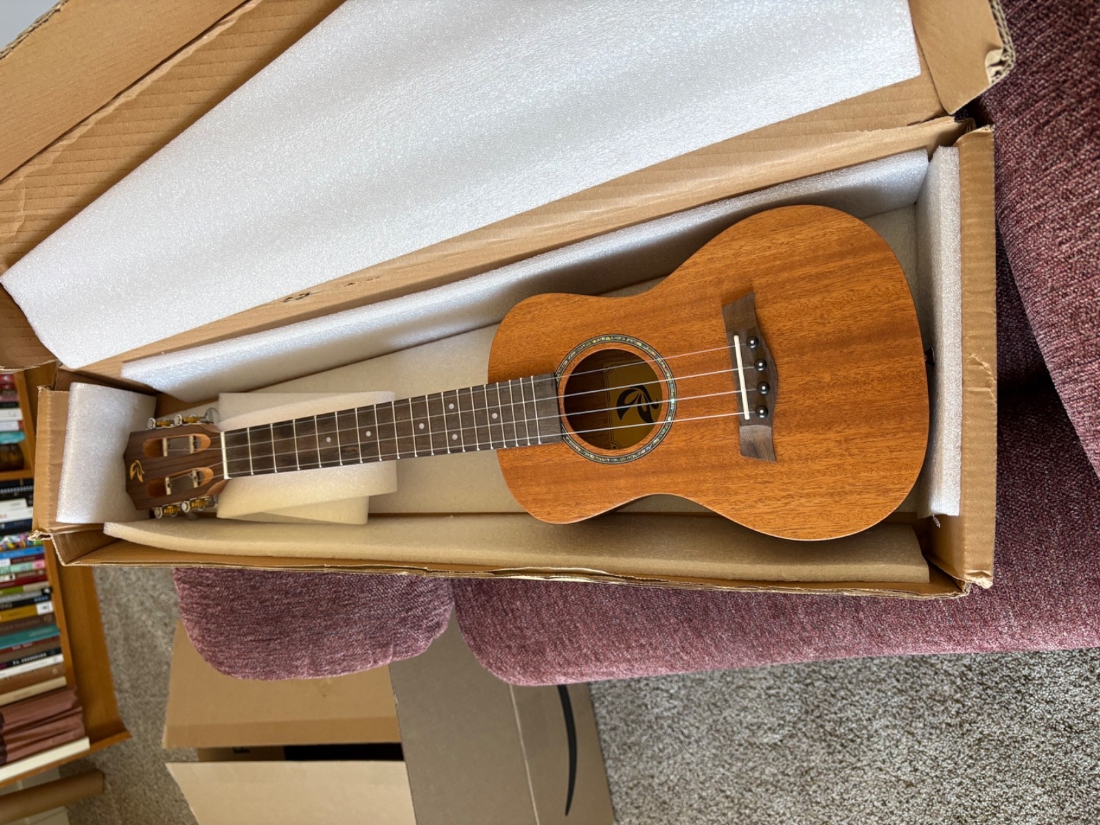 Ukulele Concert SOLID MAHOGANY Caramel Great Condition Ukulele Concert SOLID MAHOGANY Caramel Great Condition