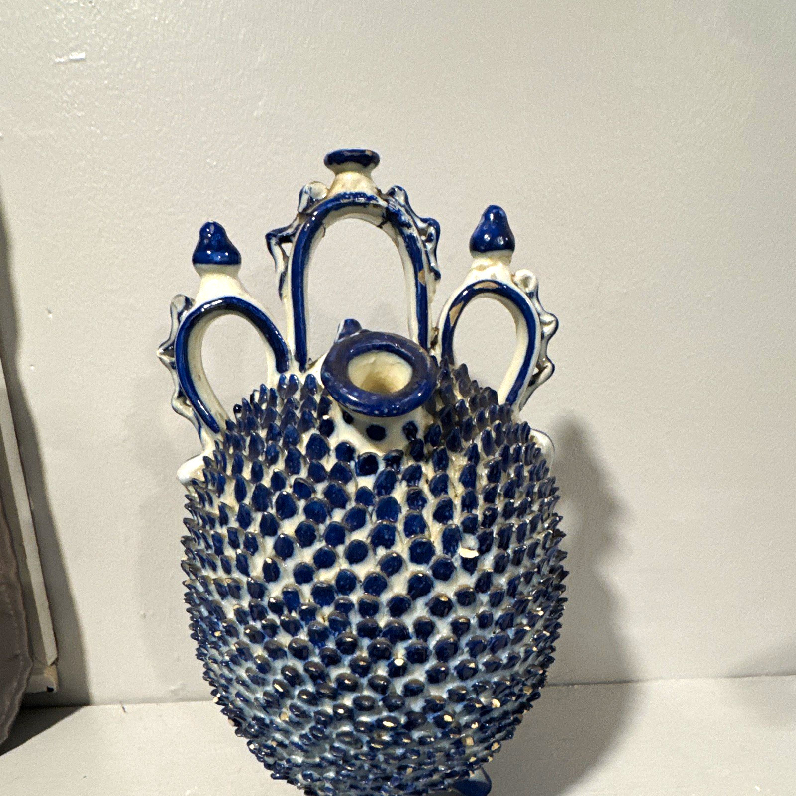Extremely rare 19th century Spanish botijo Extremely rare 19th century Spanish botijo