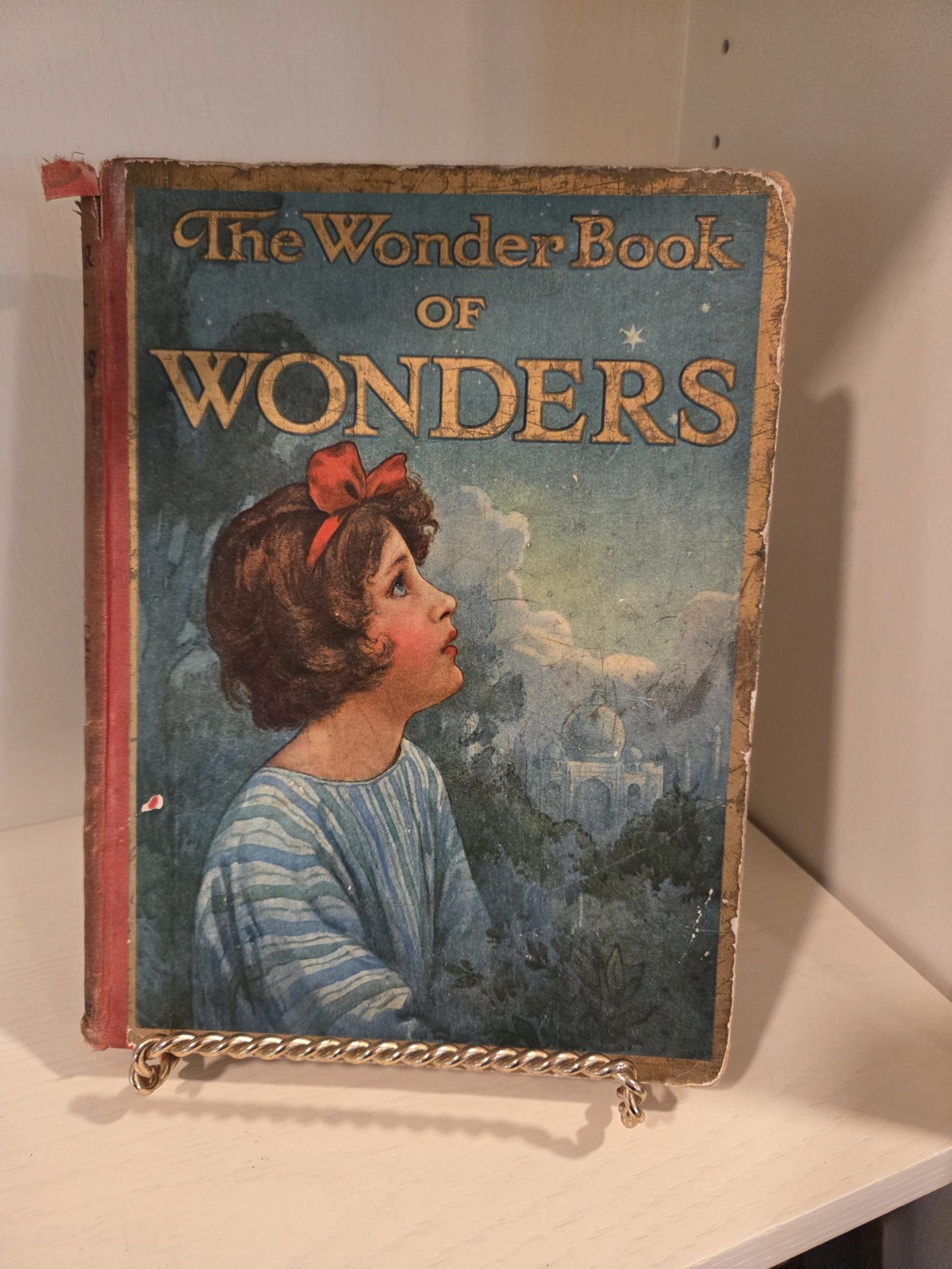 Rare Antique HC book, The Wonder Book Of Wonders, By Harry Golding. Ships Free
