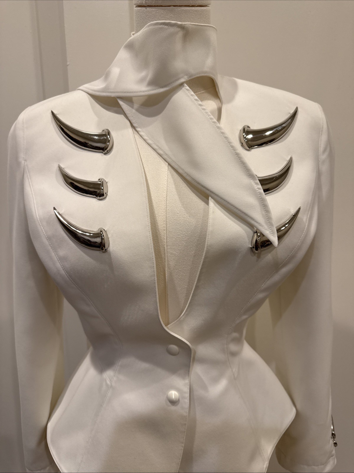 Thierry Mugler  Suit /1992 iconic  Western-themed “Les Cowboys” collection.