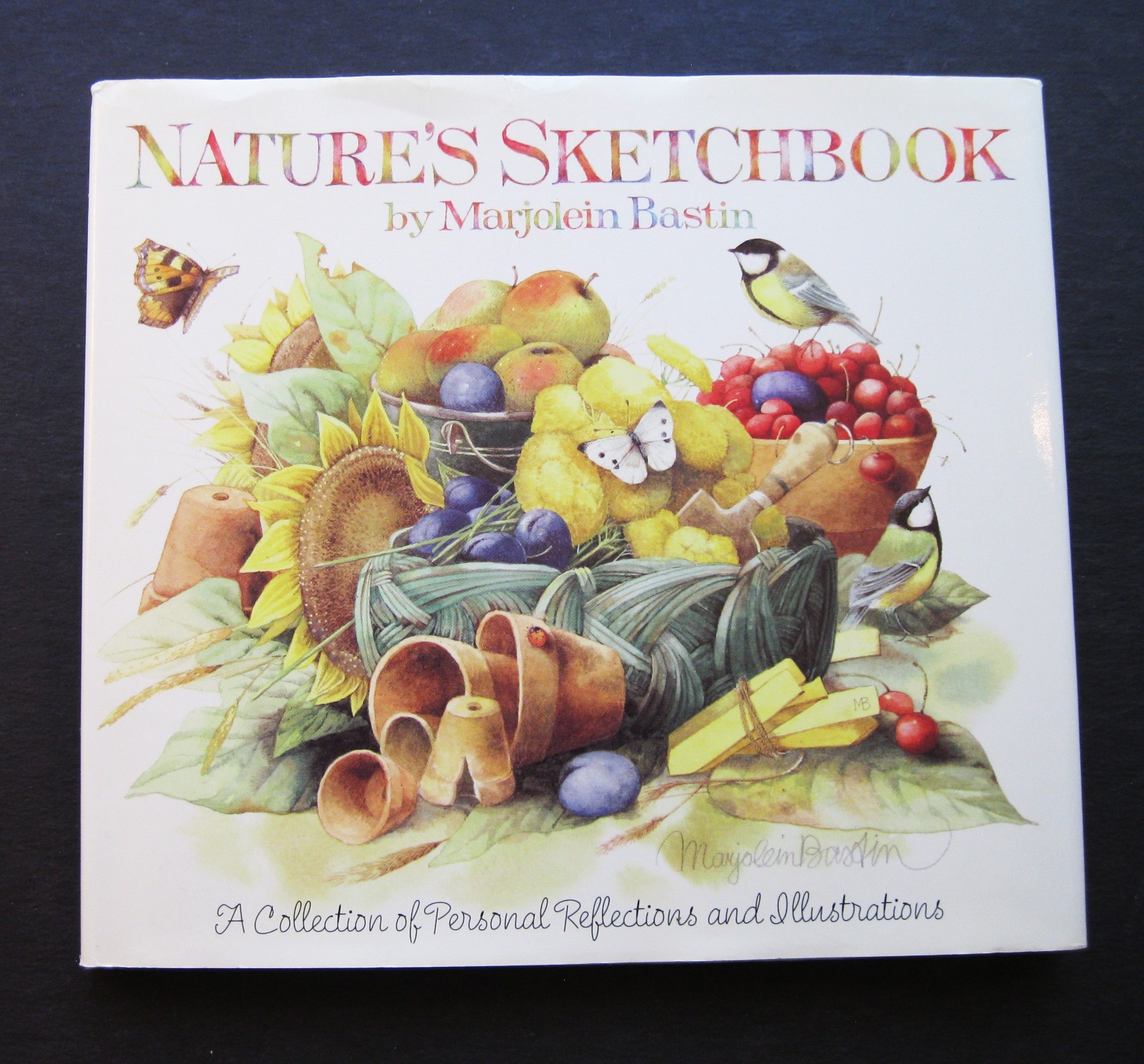 NATURE\'S SKETCHBOOK    Marjolein Bastin  1994 1st ed hd has dj   VERY GOOD