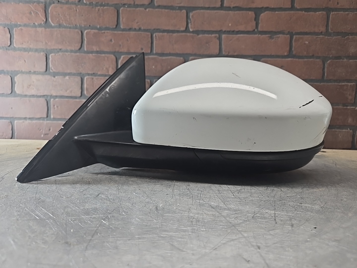 17-23 JAGUAR E-PACE LEFT DRIVER LH MIRROR W/ BLIND SPOT OEM 18WIRE. 1695L