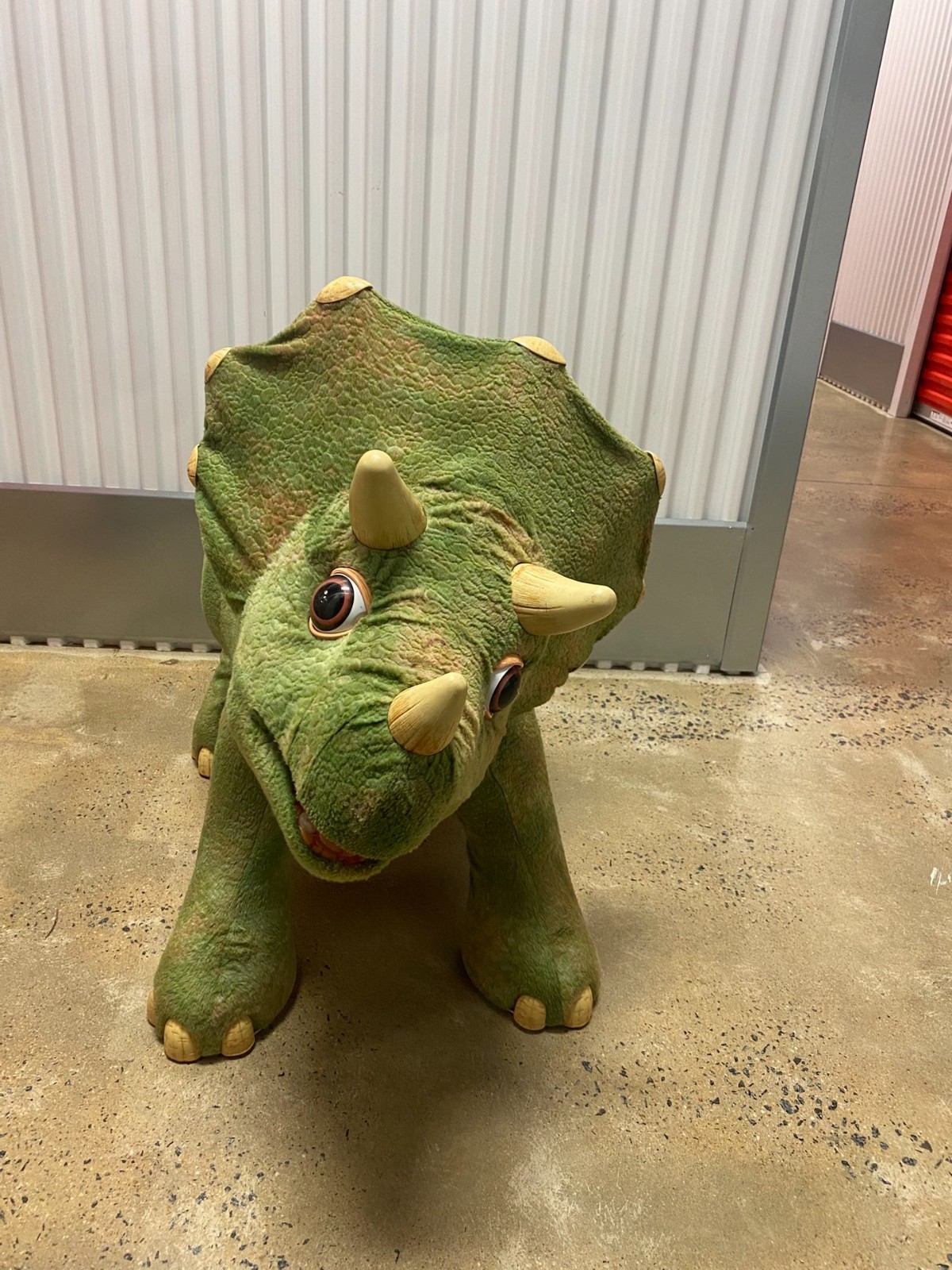 RARE Playskool Kota My Triceratops Interactive Ride-On Dinosaur Tested Works