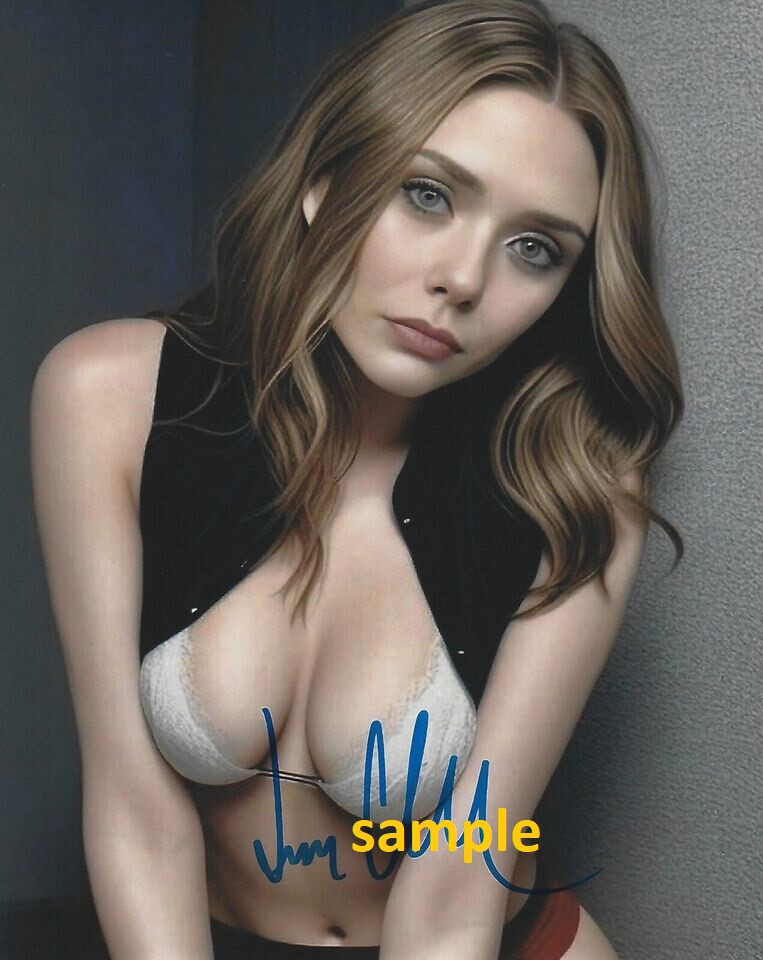ELIZABETH OLSEN #1 REPRINT PHOTO 8X10 SIGNED AUTOGRAPHED CHRISTMAS MAN CAVE GIFT ELIZABETH OLSEN #1 REPRINT PHOTO 8X10 SIGNED AUTOGRAPHED CHRISTMAS MAN CAVE GIFT