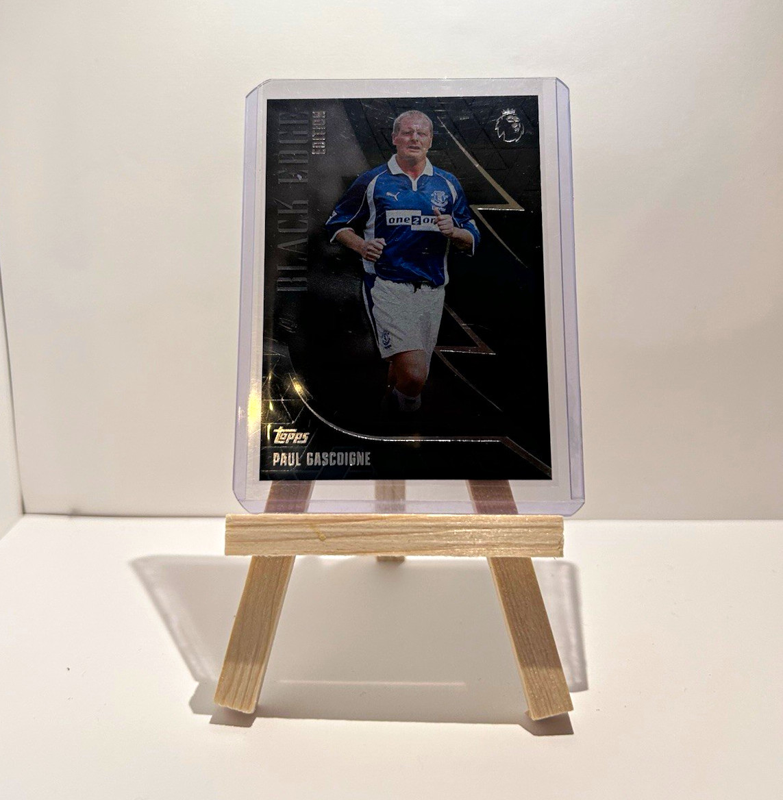 Topps Premier Paul Gascoigne Black Boarder