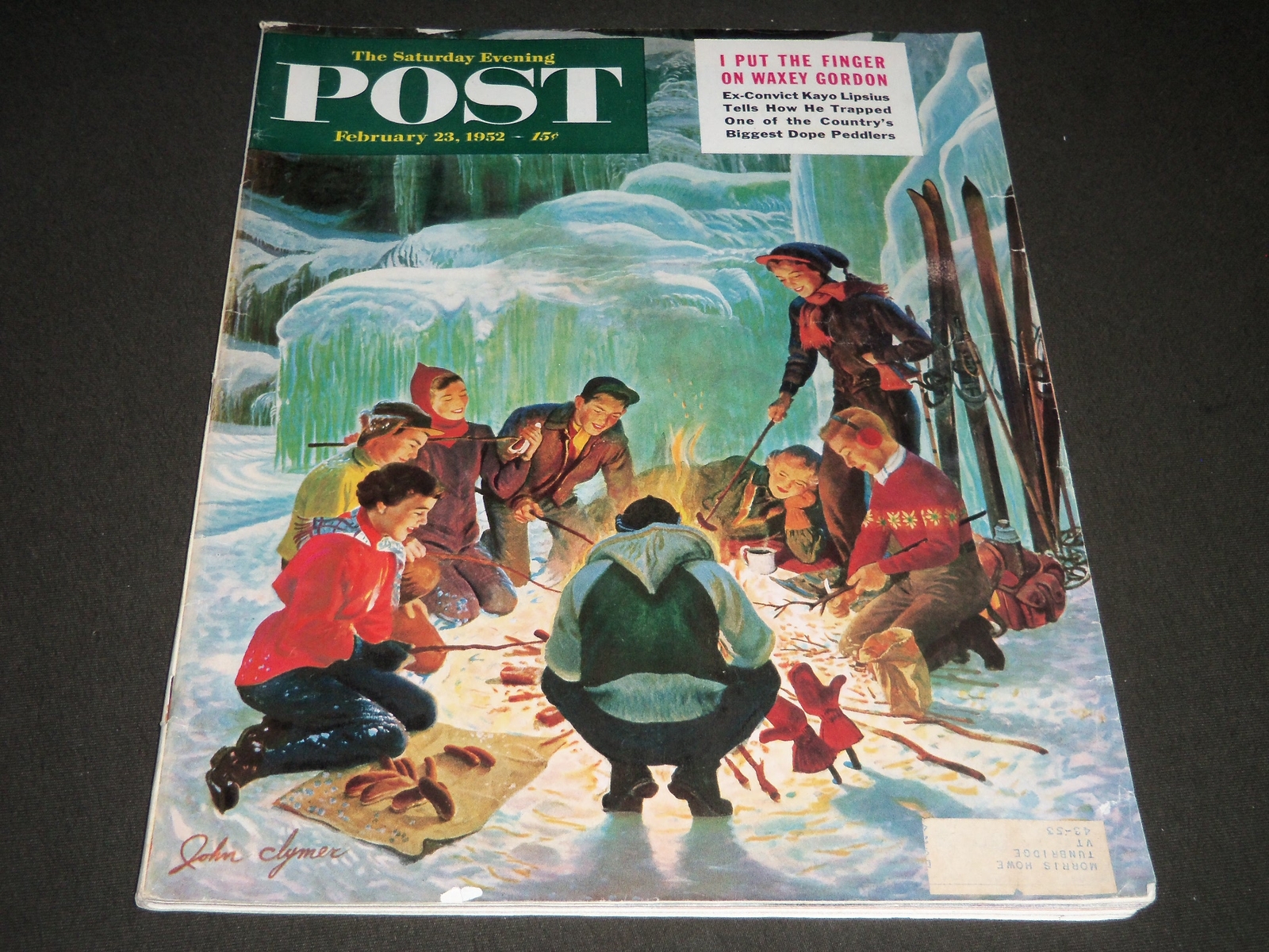 1952 FEBRUARY 23 THE SATURDAY EVENING POST MAGAZINE - ILLUSTRATED COVER- SP 1904