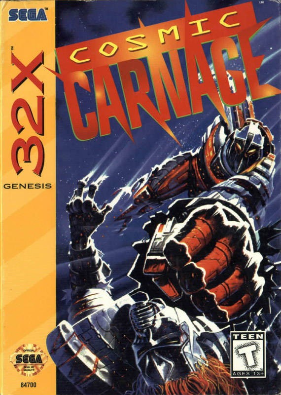 Cosmic Carnage - Sega Genesis 32X Game Cosmic Carnage - Sega Genesis 32X Game