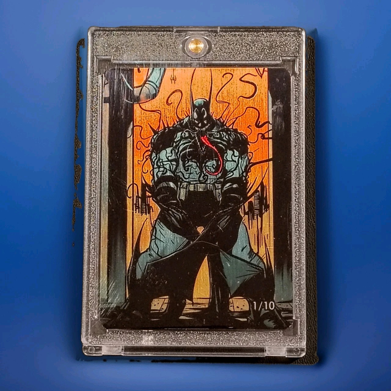 Gorkem Demir Venomized Absolute Batman #1 Metal Card #1/10