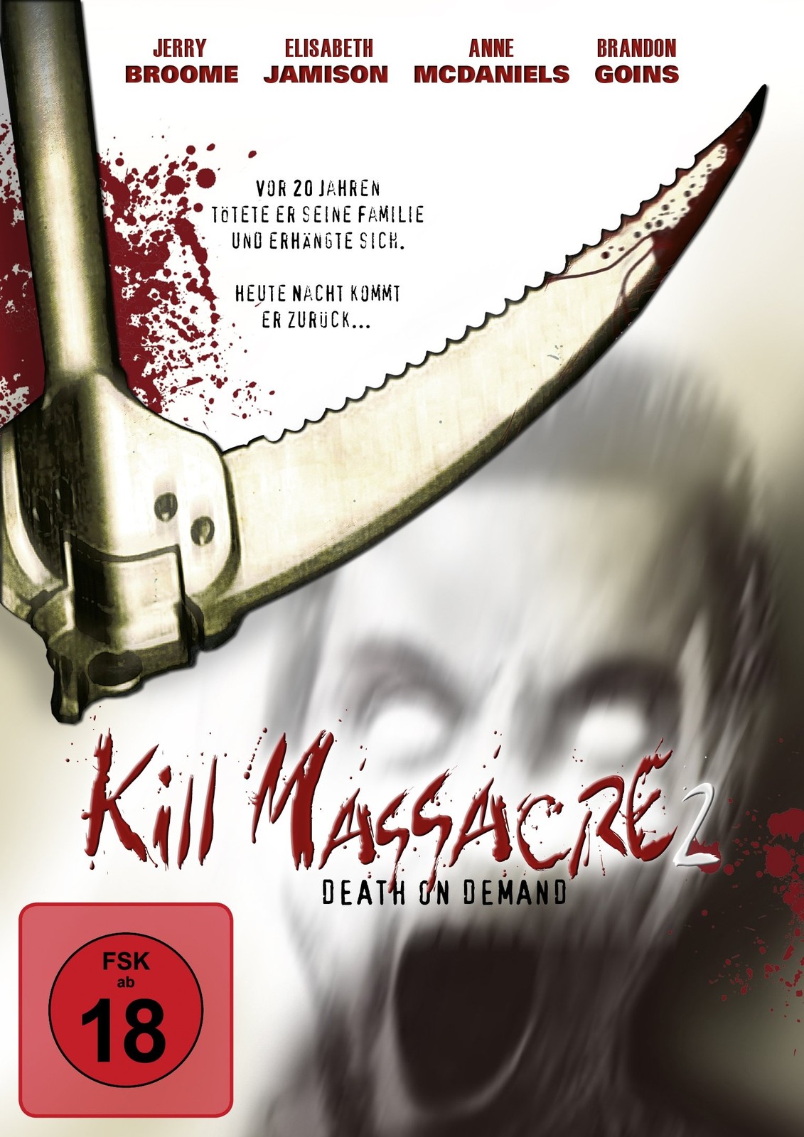Kill Massacre 2 (DVD) Jerry Broome Elisabeth Jamison Brandon Goins (UK IMPORT)