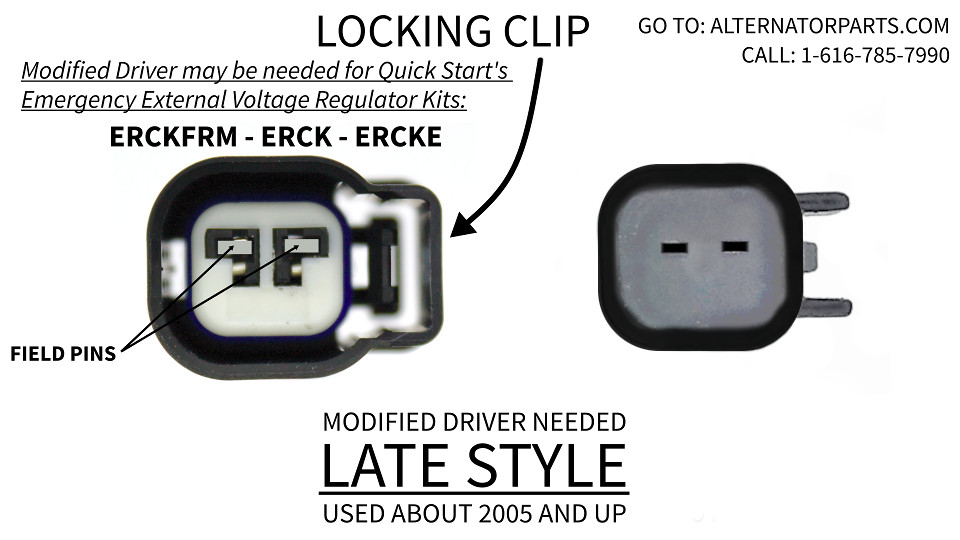 ERCKFRM-051 Complete ERCKFRM + Driver Combo Chrysler Dodge Jeep 2.0,  2.4L