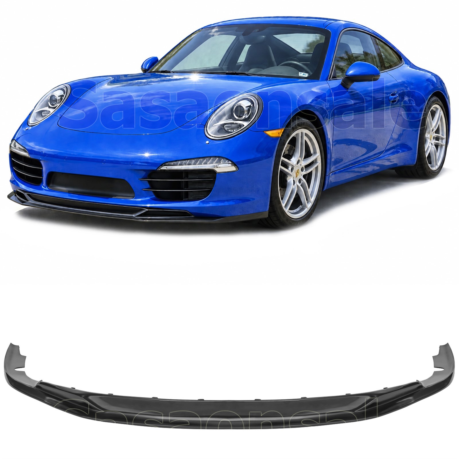 Fits 12-16 Porsche Carrera 911 991 .1 C2 C2S Front Bumper Lip, SP Style PU Black Fits 12-16 Porsche Carrera 911 991 .1 C2 C2S Front Bumper Lip, SP Style PU Black