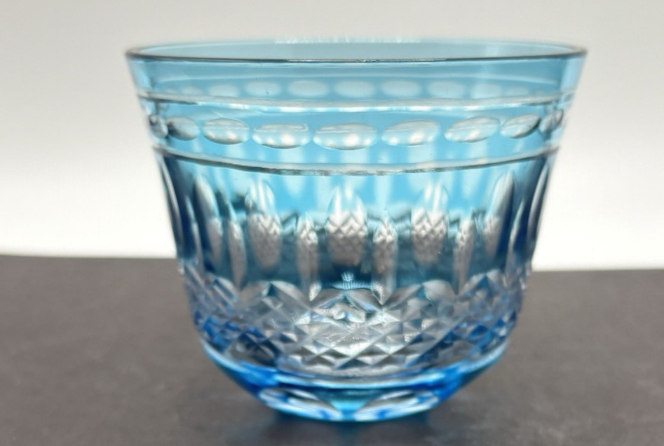 EAPG Early American Pattern Glass Adams & Company Hand Cut Teal Blue EAPG Early American Pattern Glass Adams & Company Hand Cut Teal Blue