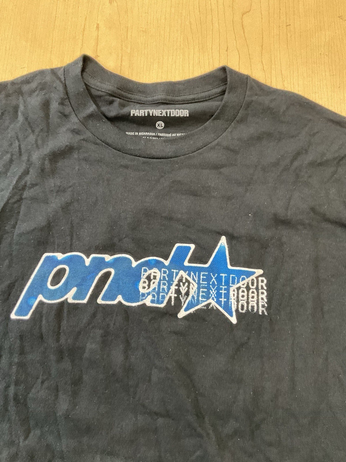 Partynextdoor PND Black XL Graphic Tshirt
