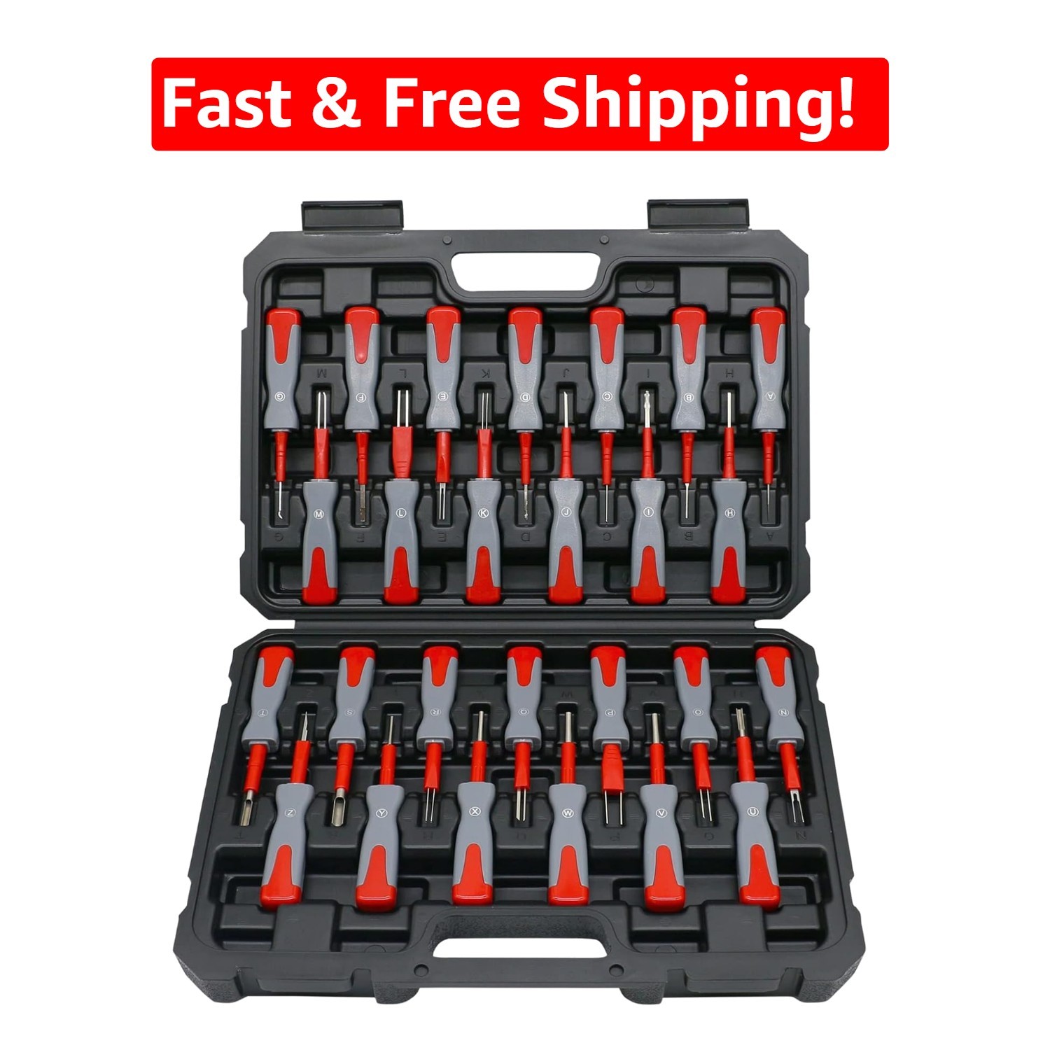 26 Piece Universal Connector Pin Removal Tool Set for Efficient Wiring Tasks
