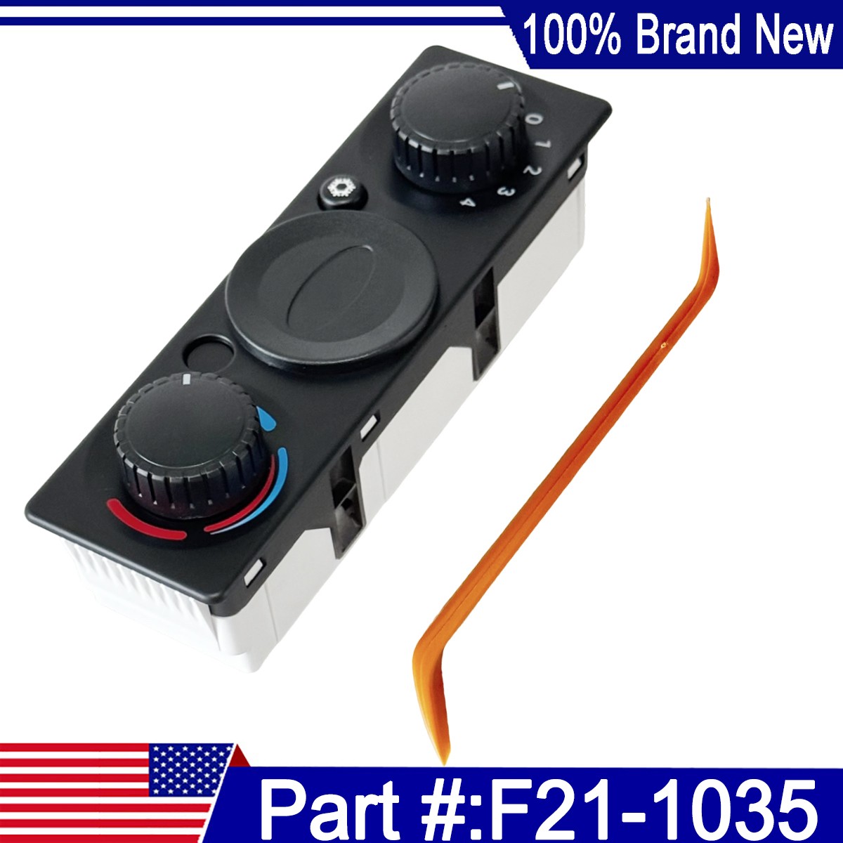 HVAC Climate Control Module F21-1035 For Kenworth T680 2012-2023 W990 2019-2023