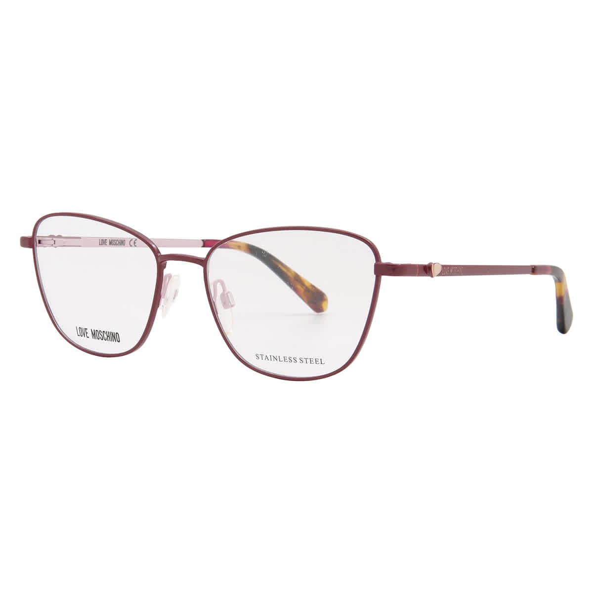 Moschino Demo Cat Eye Ladies Eyeglasses MOL552 08CQ 52 MOL552 08CQ 52