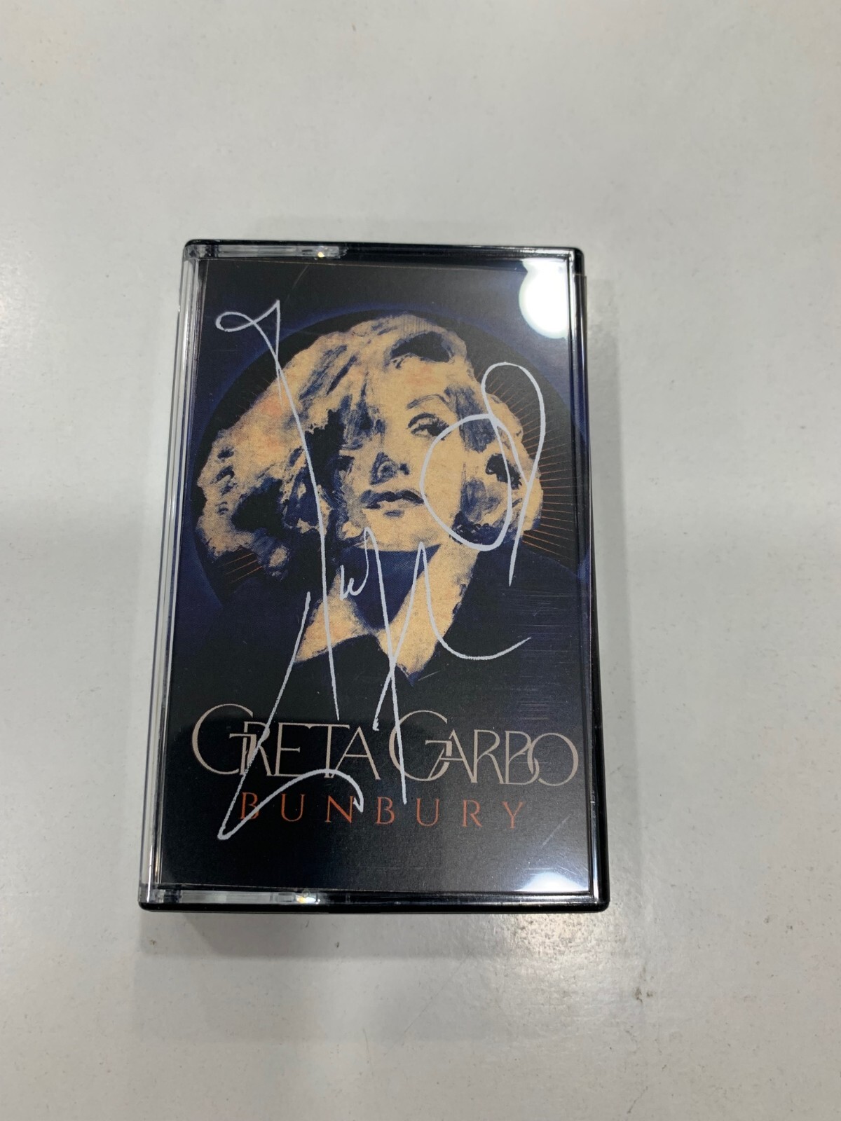 Bunbury Cassette Greta Garbo Signed