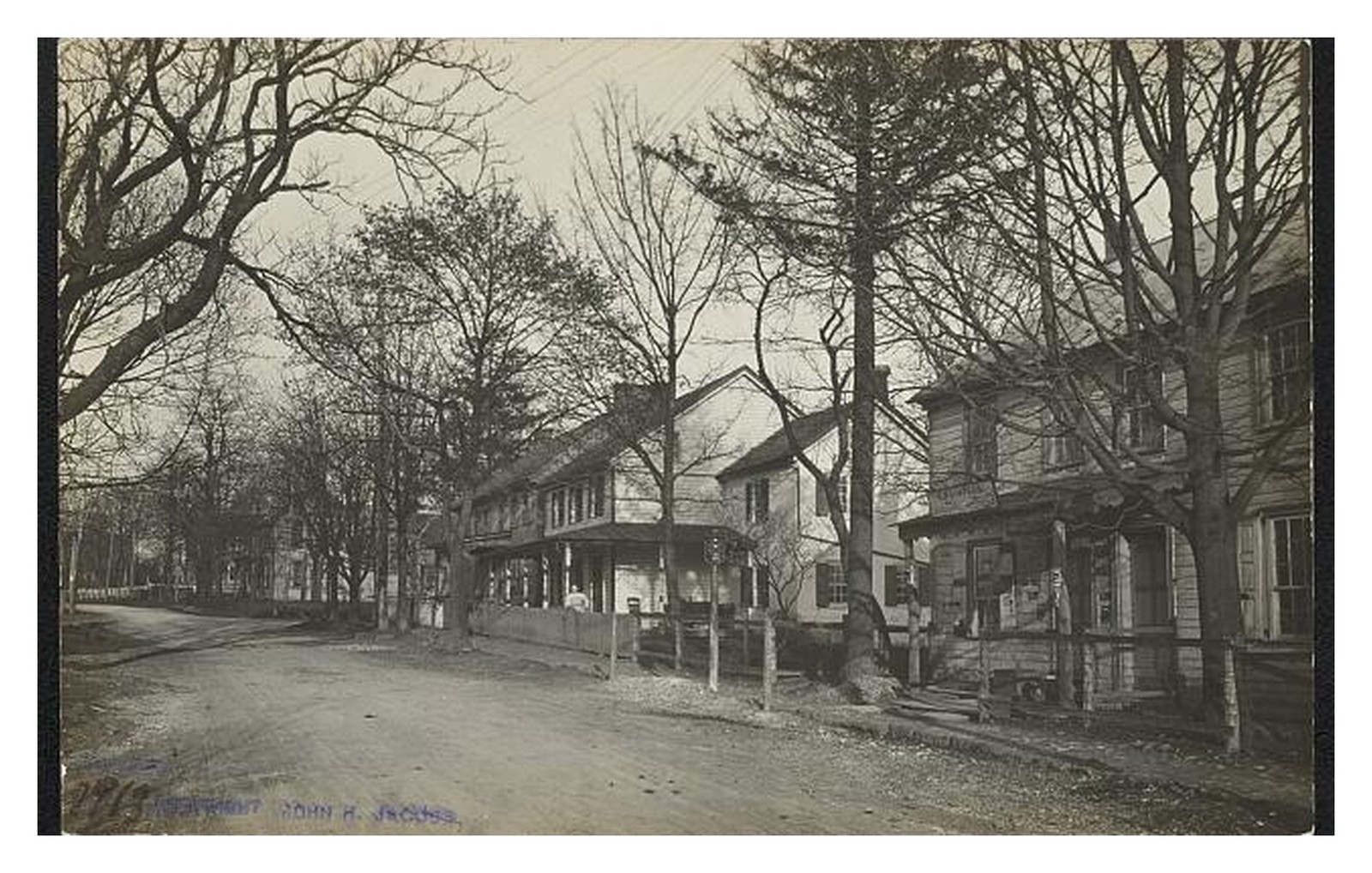 Churchtown Pennsylvania Main Street Standard Postcard Churchtown Pennsylvania Main Street Standard Postcard