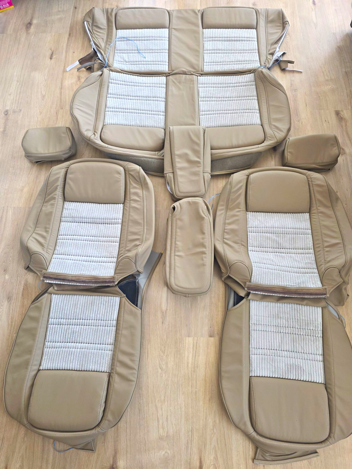 1984 to 1991 Jeep Grand Wagoneer Seat Covers Full Set