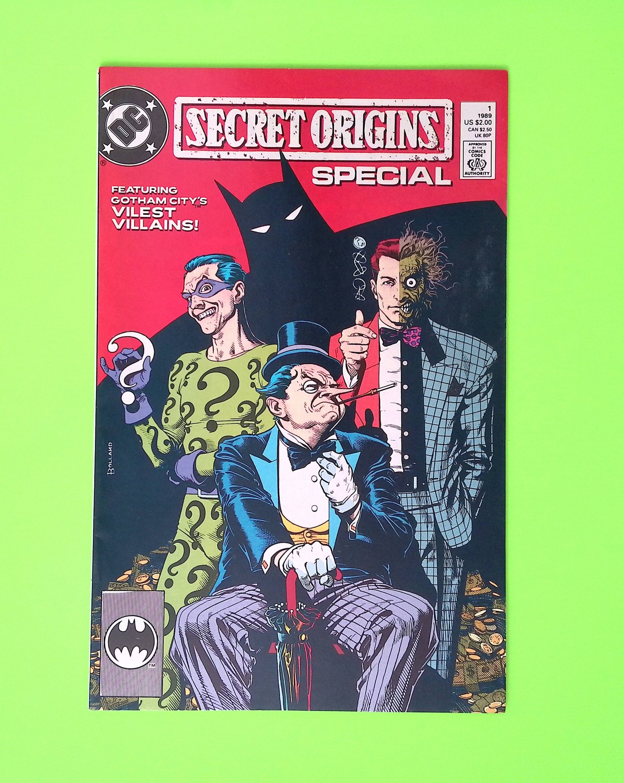 Secret Origins #1 Vol. 3 1989 DC Comics Special Higher Grade Comic Book B100-36