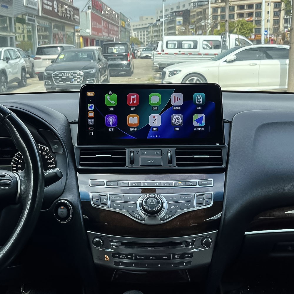 Car GPS Player for Infiniti QX60 JX35 2011-2019 Android Head Stereo Radio 12.3\
