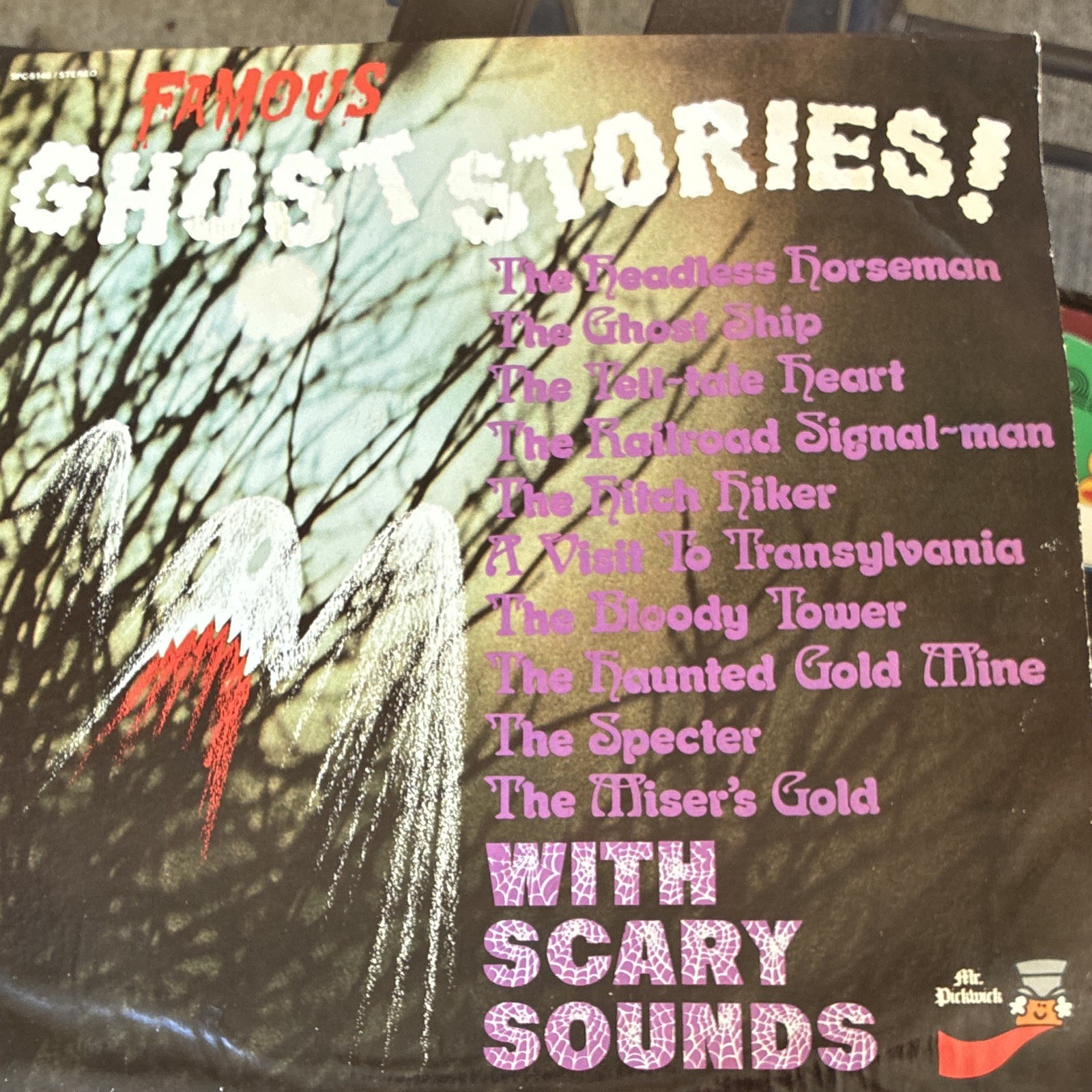 Famous Ghost Stories Paperback Horror Short Stories for Young Adults, Sounds