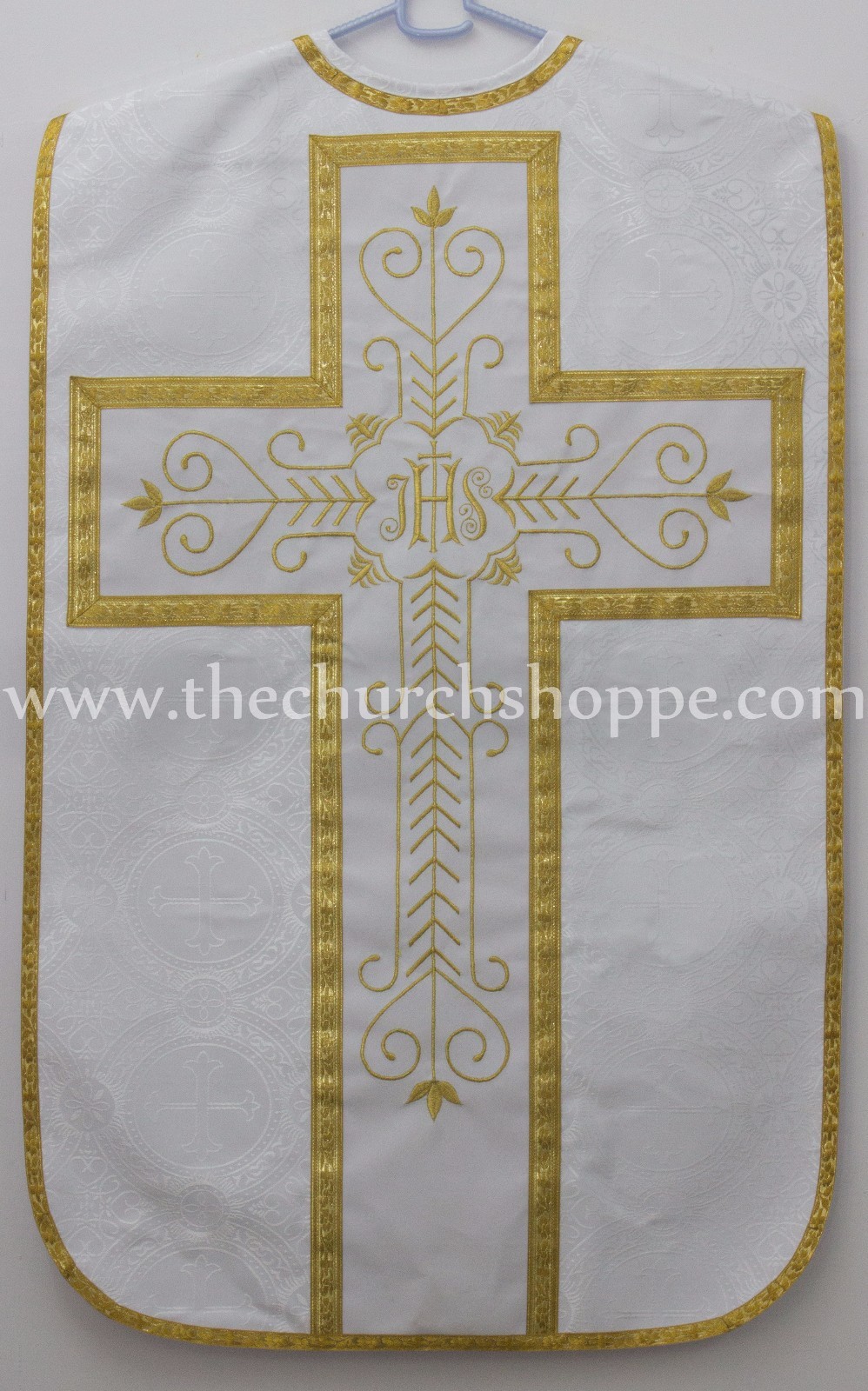 WHITE Roman Chasuble Fiddleback Set Vestment Fiddleback Mass set new,Casulla,NEW