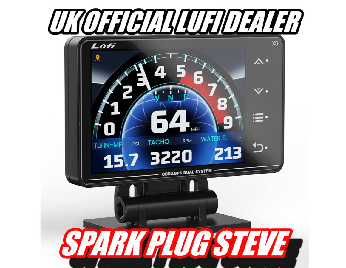 LUFI XS *GENUINE* obd2 & GPS 2025 Model dash display gauge / fault code reader 