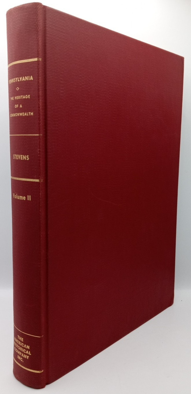1968 Pennsylvania Heritage of the Commonwealth Vol 2 Sylvester Stevens Genealogy