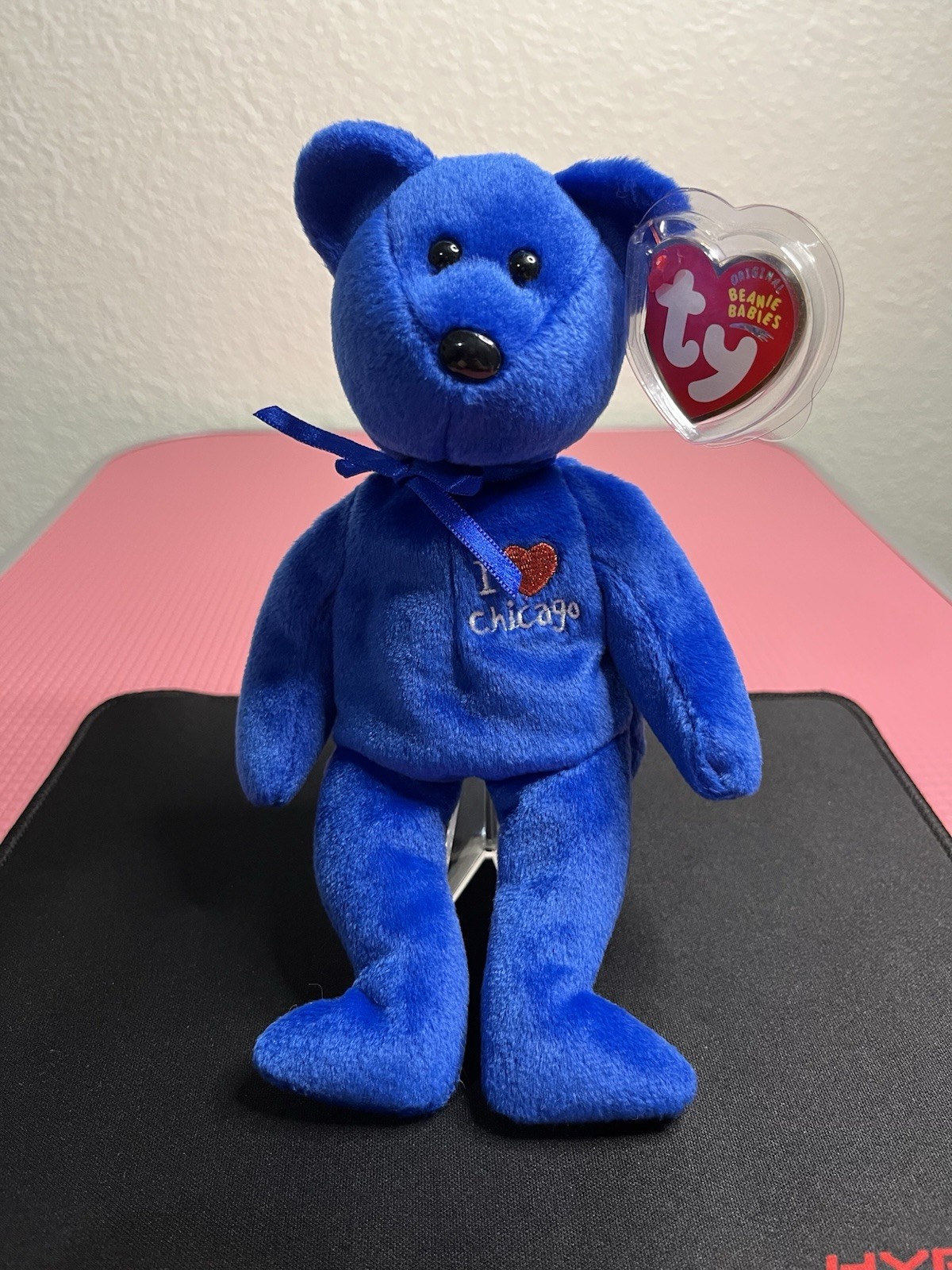 TY Beanie Baby - CHICAGO The Bear (I Love Chicago - Show Exclusive) Plush Toy