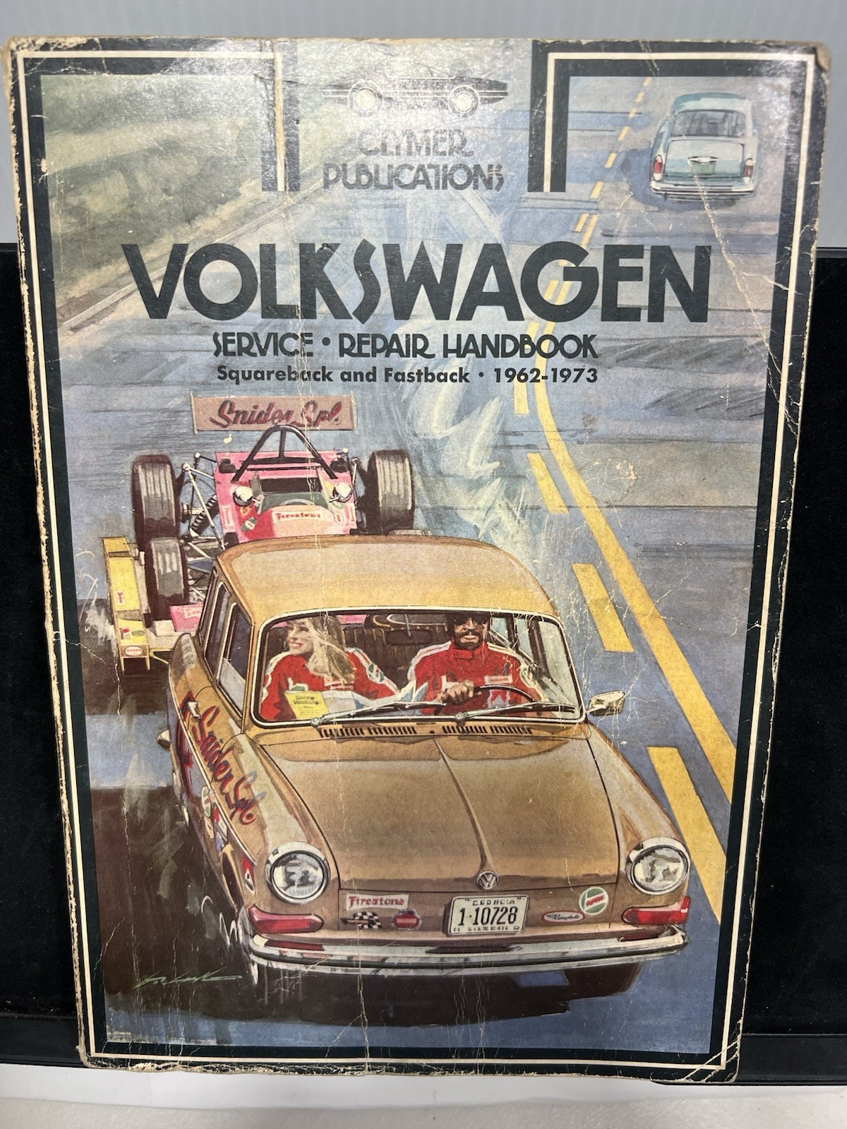 Volkswagen Service Repair Manual Clymer 1962-1973 Squareback Fastback Vintage