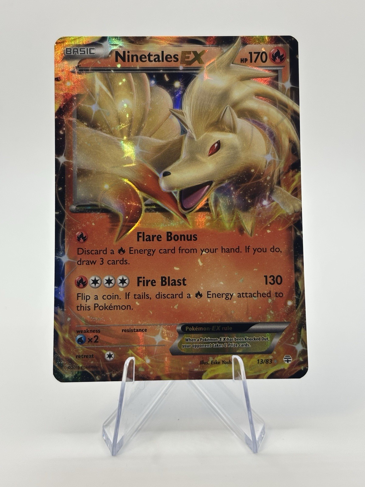 Ninetales EX 13/83 Pokemon Generations LP Ninetales EX 13/83 Pokemon Generations LP