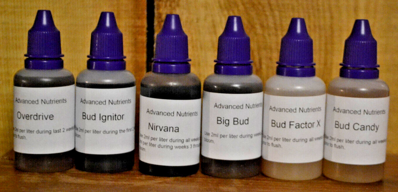 Advanced Nutrients Bud Factor X Tasty Terpenes Bud Ignitor Overdrive