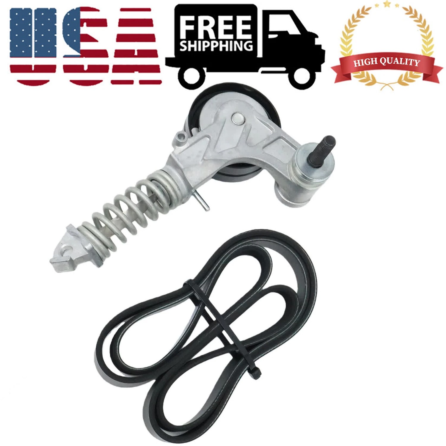 Drive Belt Tensioner for 2011-2016 Chevrolet Cruze Sonic Buick Trax Encore 1.4L