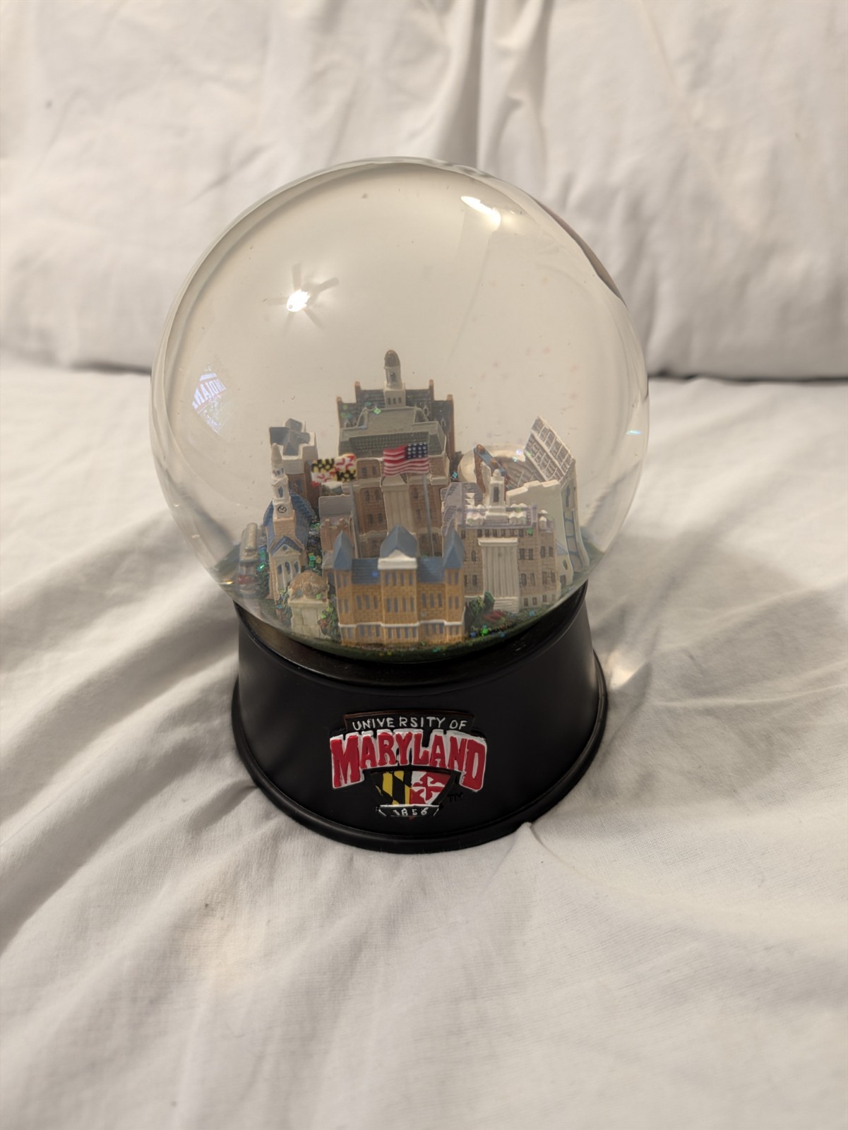 Vintage University of Maryland Terrapins Musical Snow Globe Three J's Imports Vintage University of Maryland Terrapins Musical Snow Globe Three J's Imports