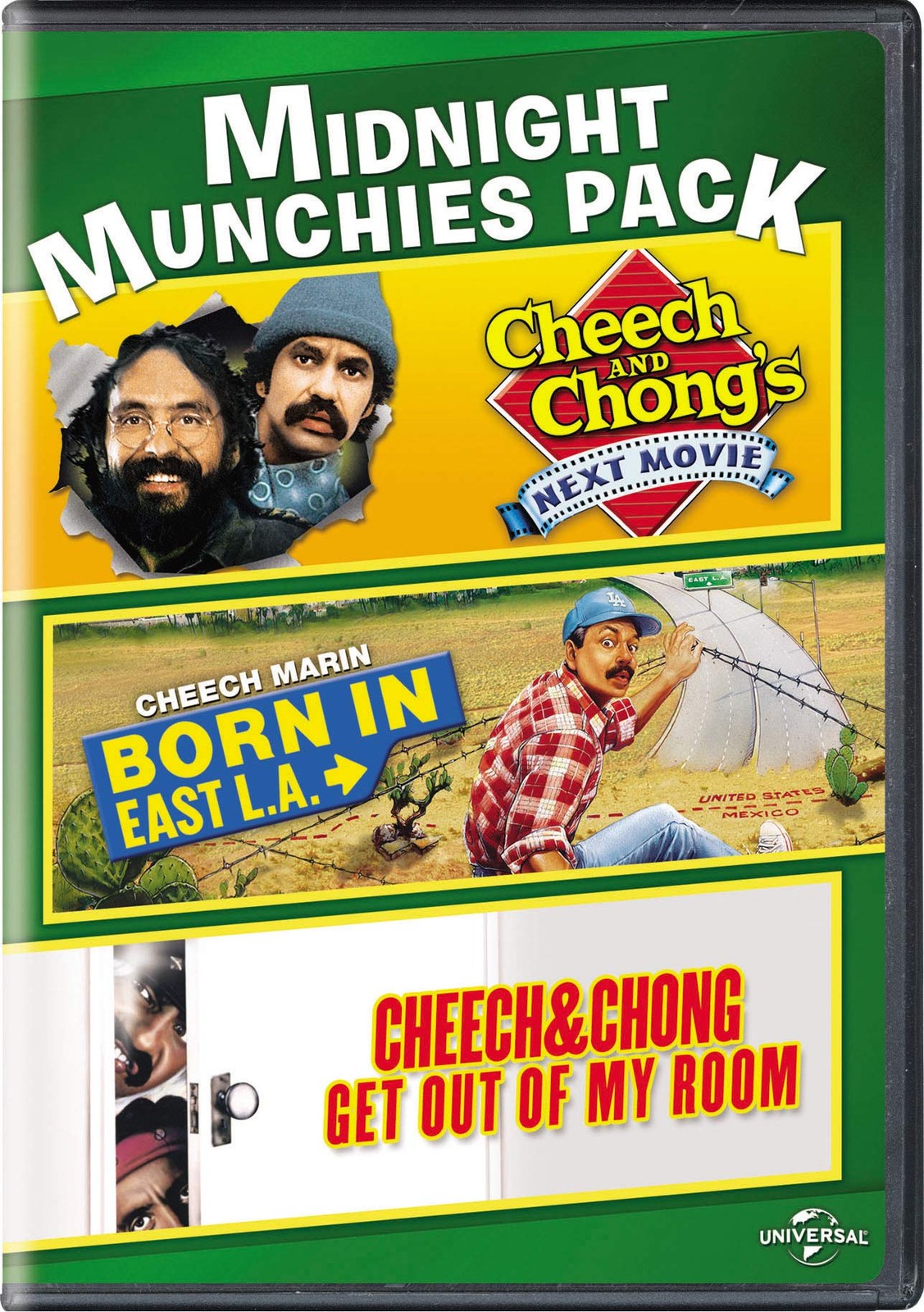 Midnight Munchies Pack Cheech & Chong 3-Movie DVD Set