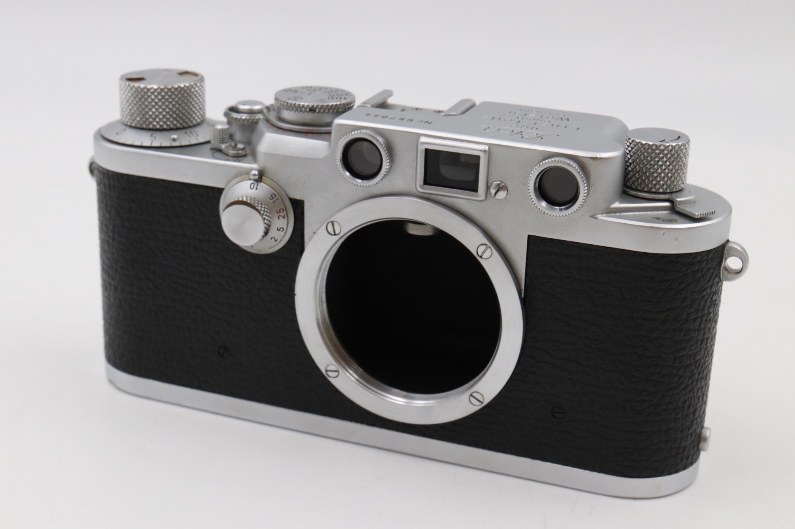 [ EXC+5 ] Leica IIIf Red Dial RD 35mm Film Rangefinder Camera Body #19535