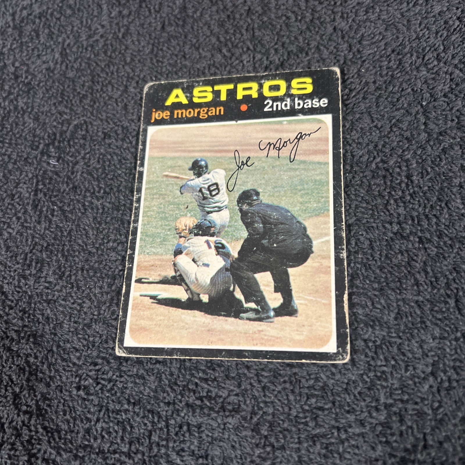 VINTAGE 1971 Topps - J.Morgan #264 HOUSTON ASTROS ROUGH FAIR CONDITION SEE PICS VINTAGE 1971 Topps - J.Morgan #264 HOUSTON ASTROS ROUGH FAIR CONDITION SEE PICS