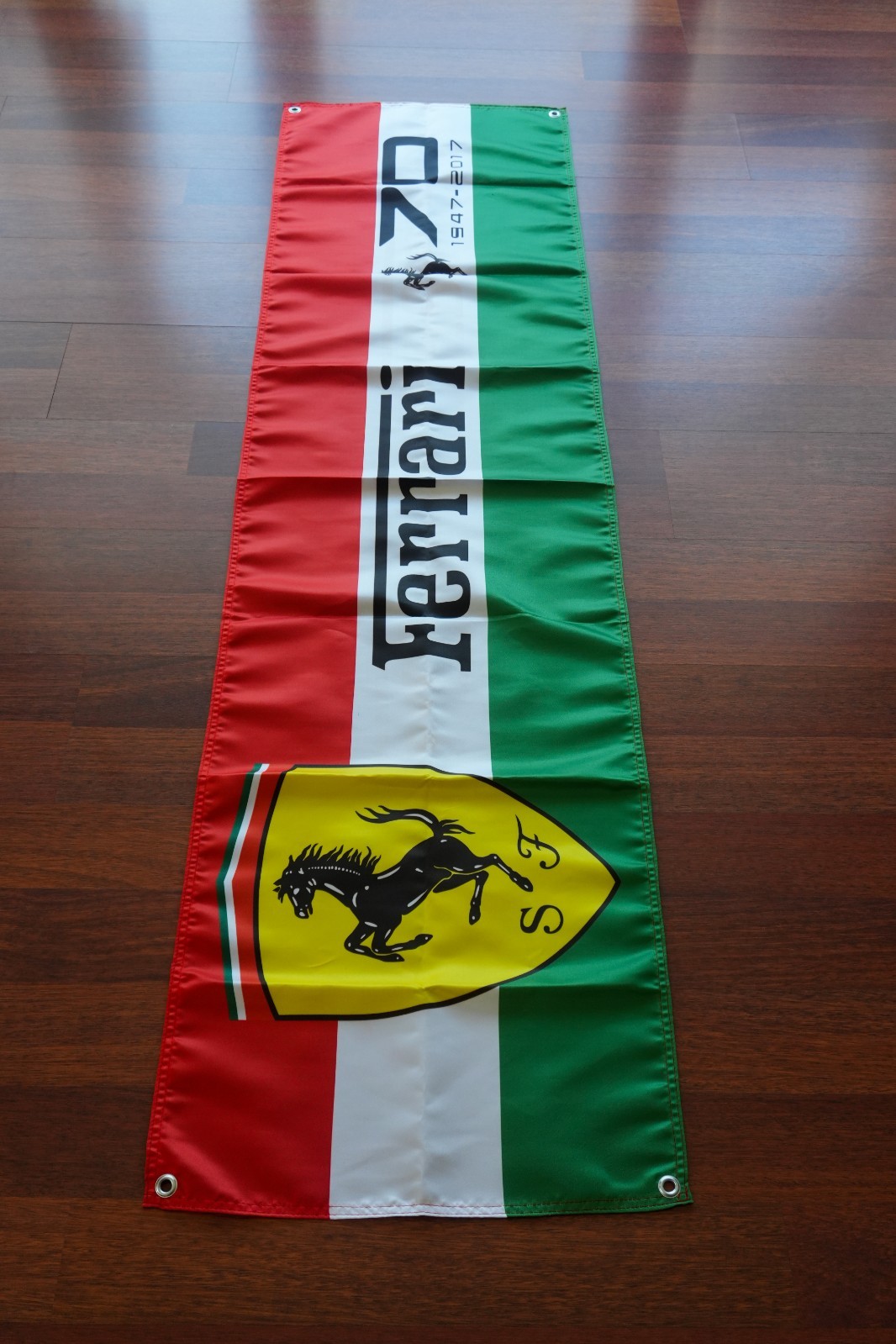Ferrari 70th Anniversary – Racing Banner - 180 × 45 cm (70.8” × 17.7”)