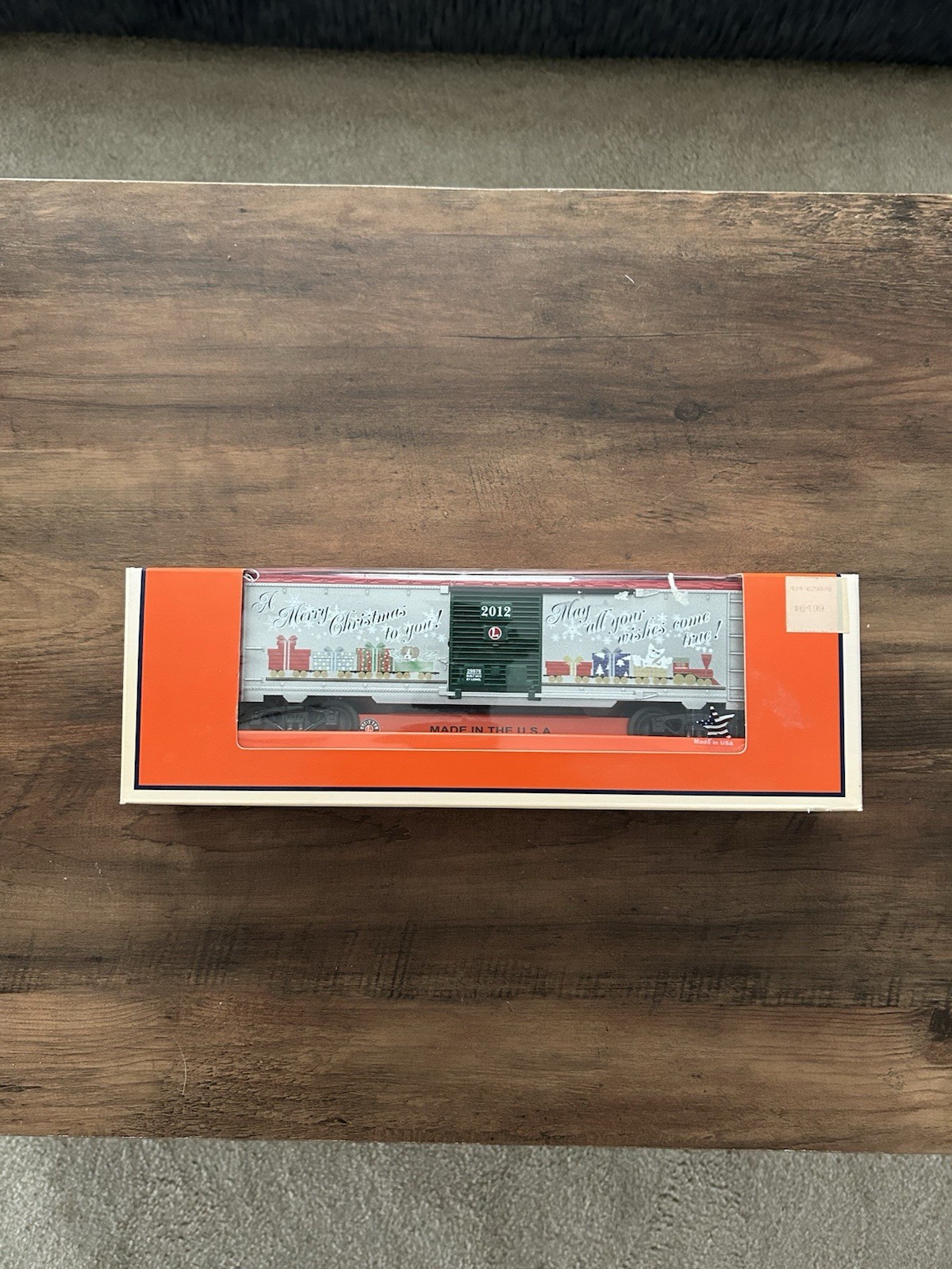 Lionel O Gauge 2012 Christmas Box Car 6-29976 72-9976-200 New In Box 🔥 Lionel O Gauge 2012 Christmas Box Car 6-29976 72-9976-200 New In Box 🔥