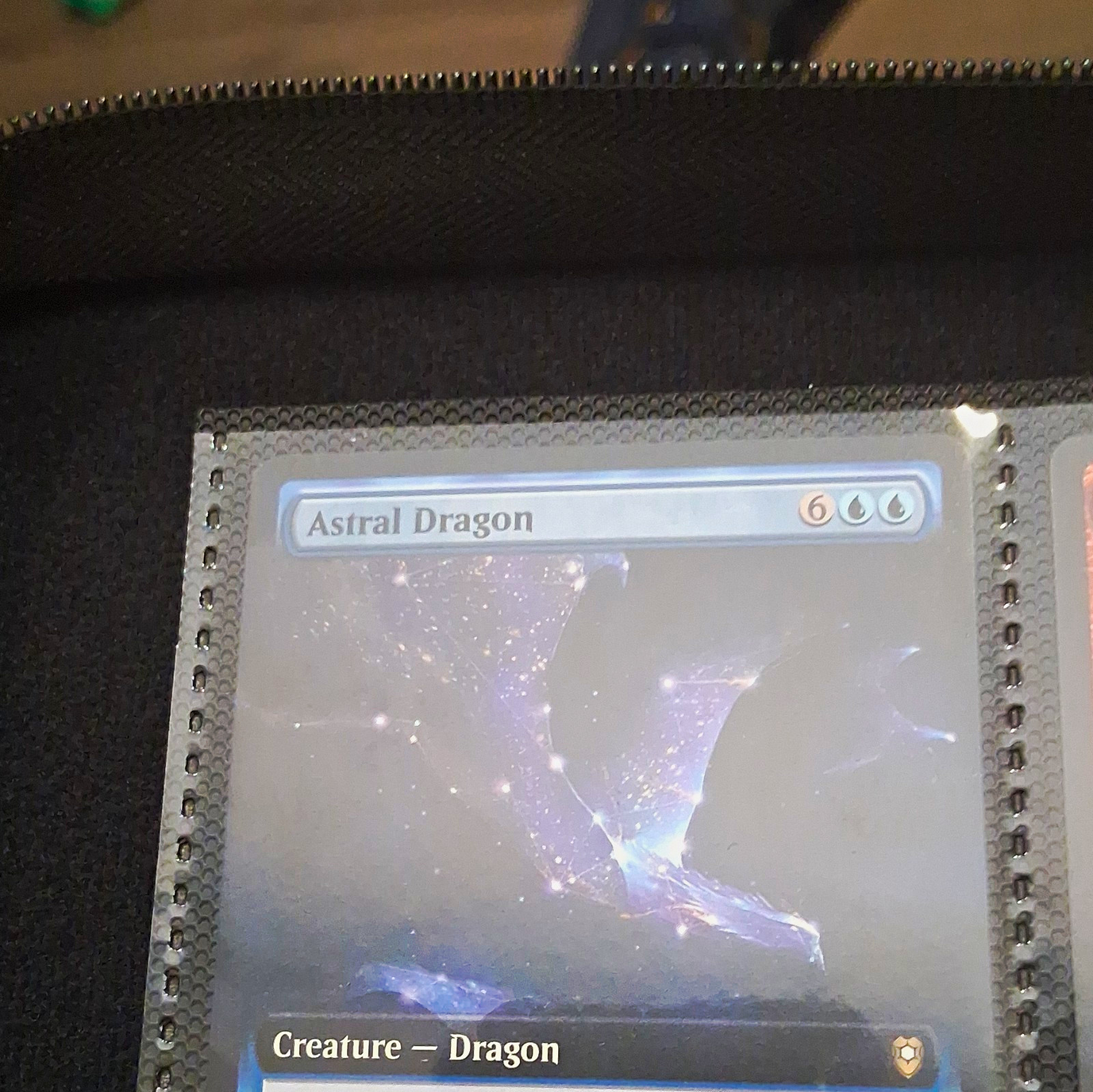 Wizards of the Coast Astral Dragon MTG CLB Blue Rare Regular EN Creature