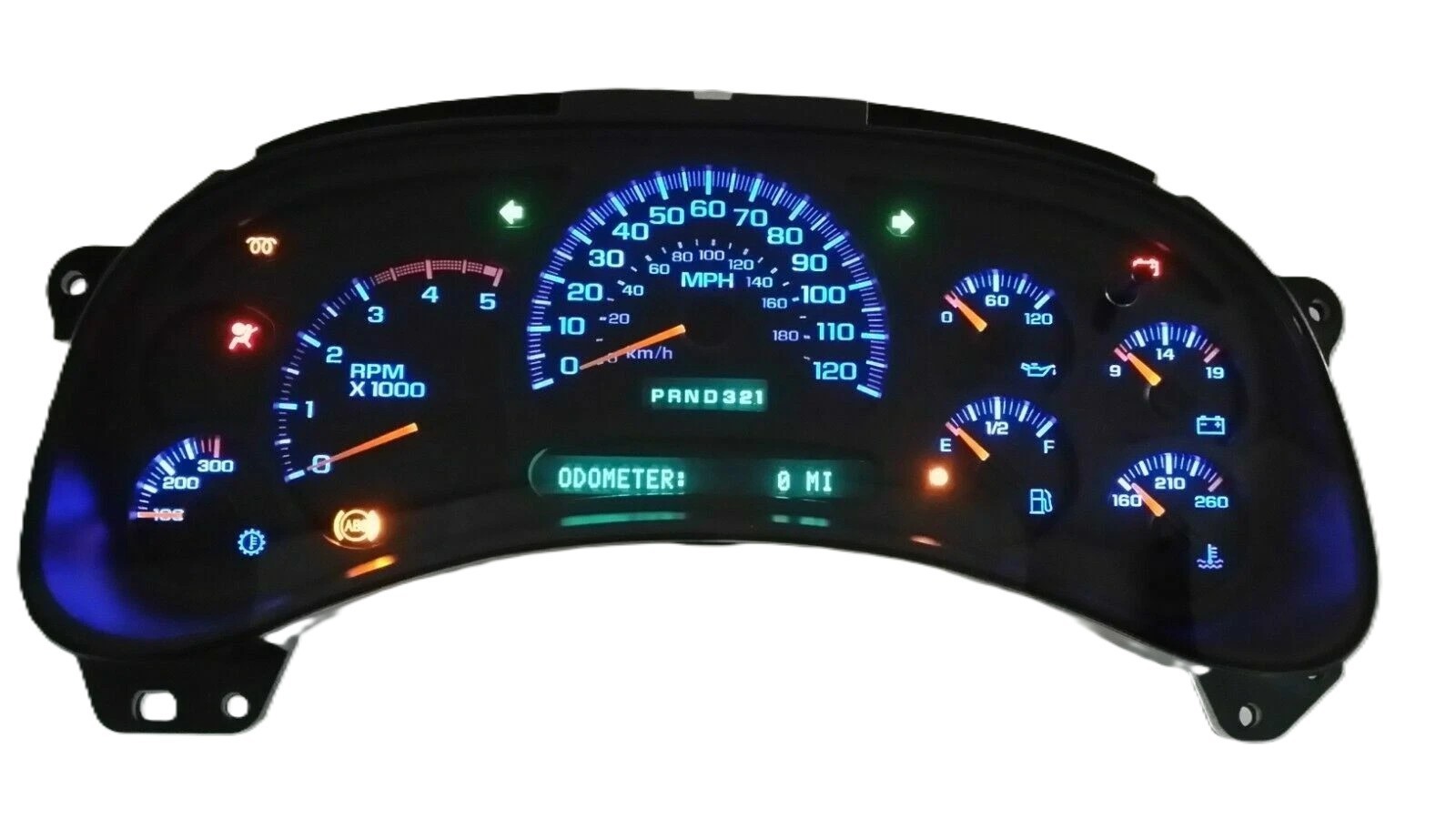 2003-04 Silverado 1500HD,2500HD,4.3L, 4.8L, 5.3L Instrument Cluster,Mileage Prog