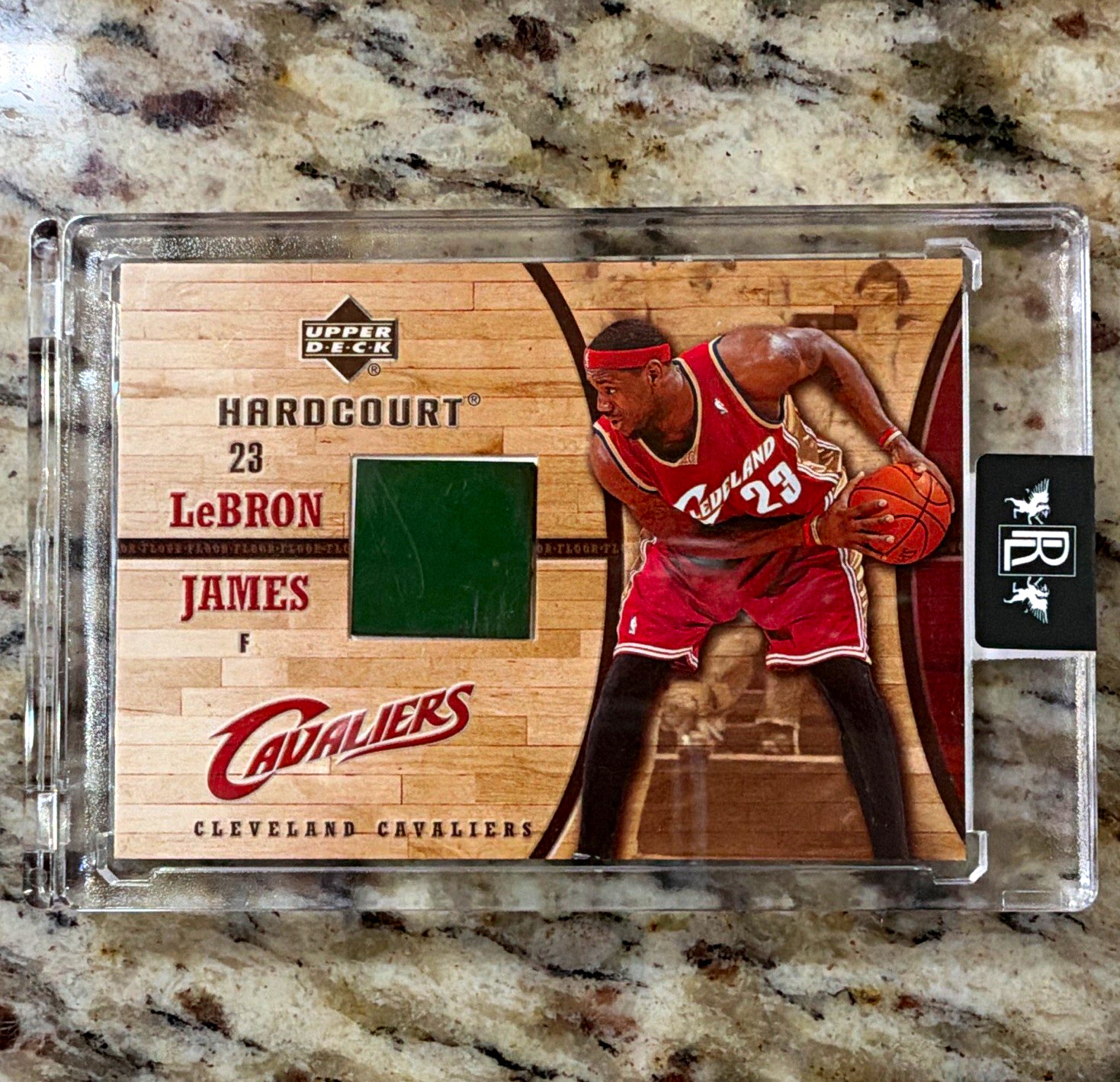 Upper Deck 2006-07 Hardcourt LeBron James Game Floor Memorabilia #GF-13 Cavs Upper Deck 2006-07 Hardcourt LeBron James Game Floor Memorabilia #GF-13 Cavs